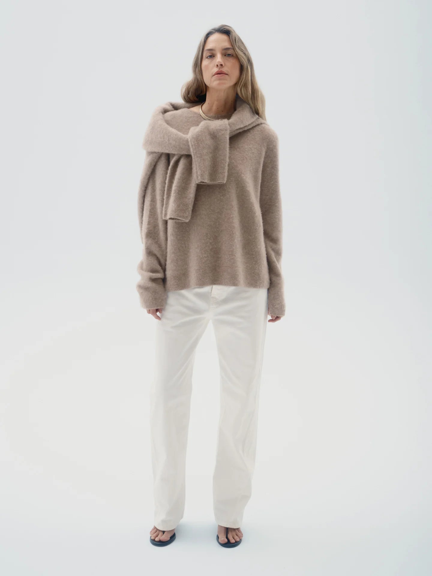 Bilbao Sweater in Brushed Cashmere