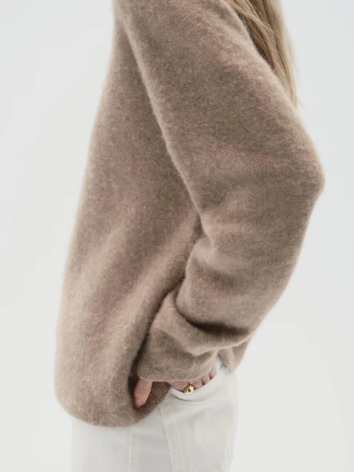 Bilbao Sweater in Brushed Cashmere