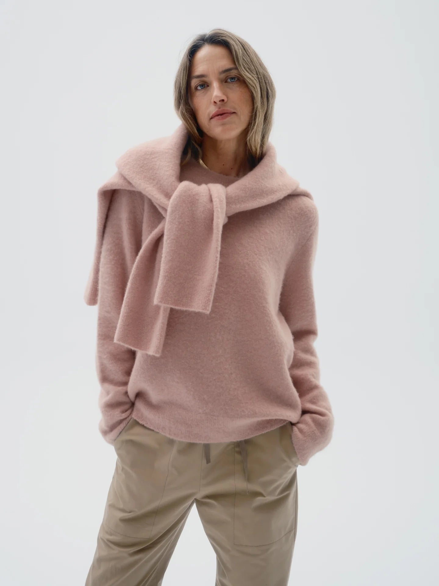 Bilbao Sweater in Brushed Cashmere