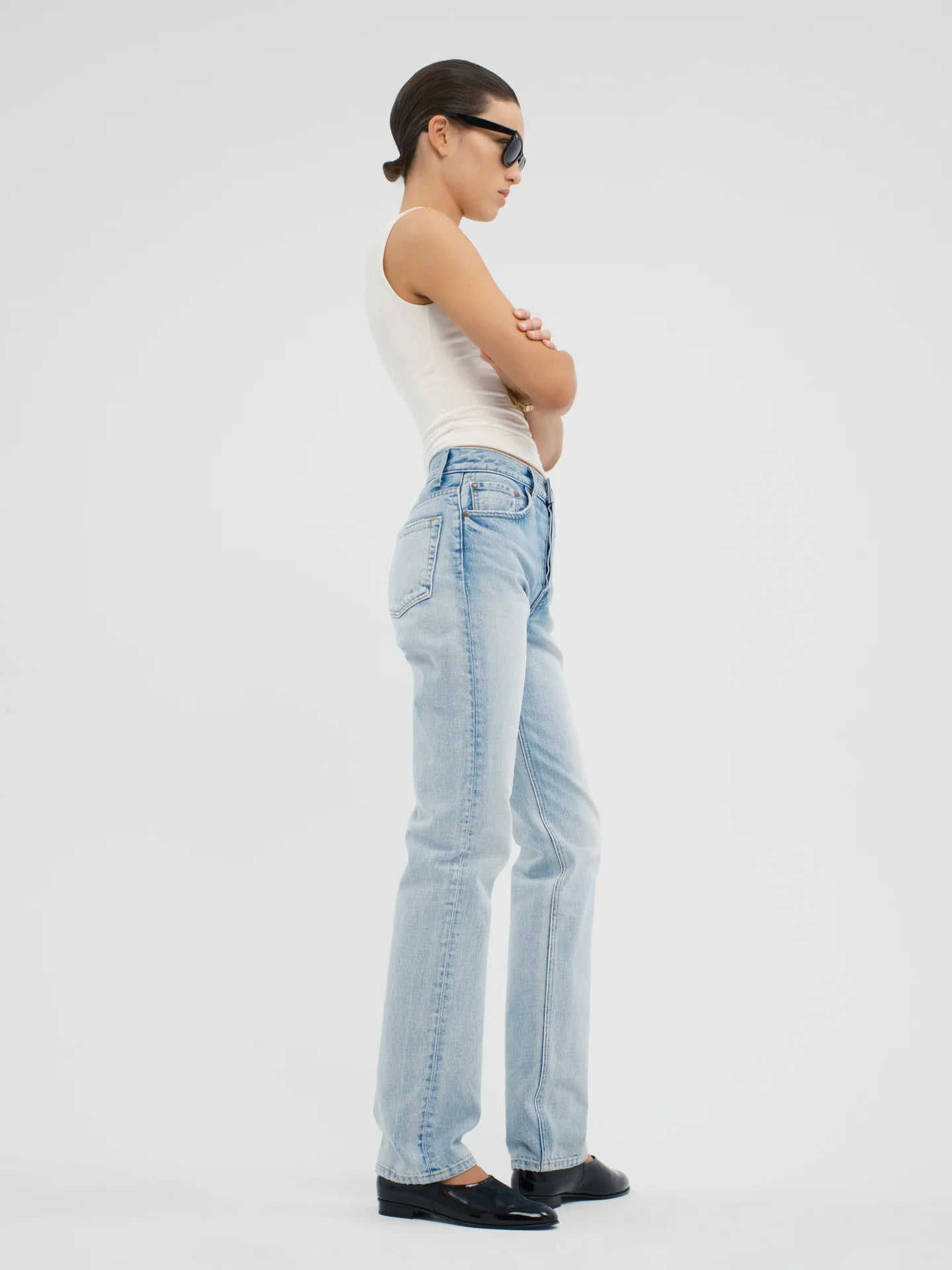 Orwell Jean in Rigid Denim