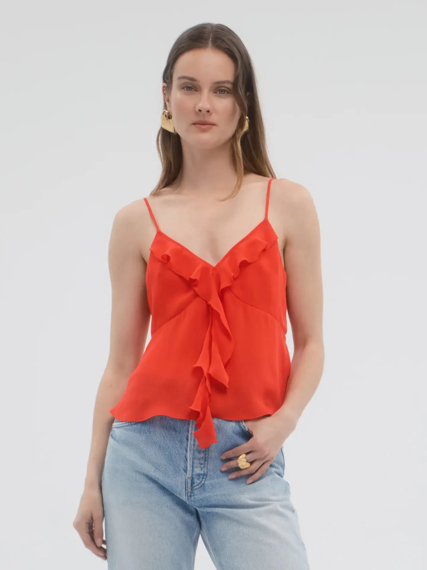 Aelora Top in Silk - AFLALO