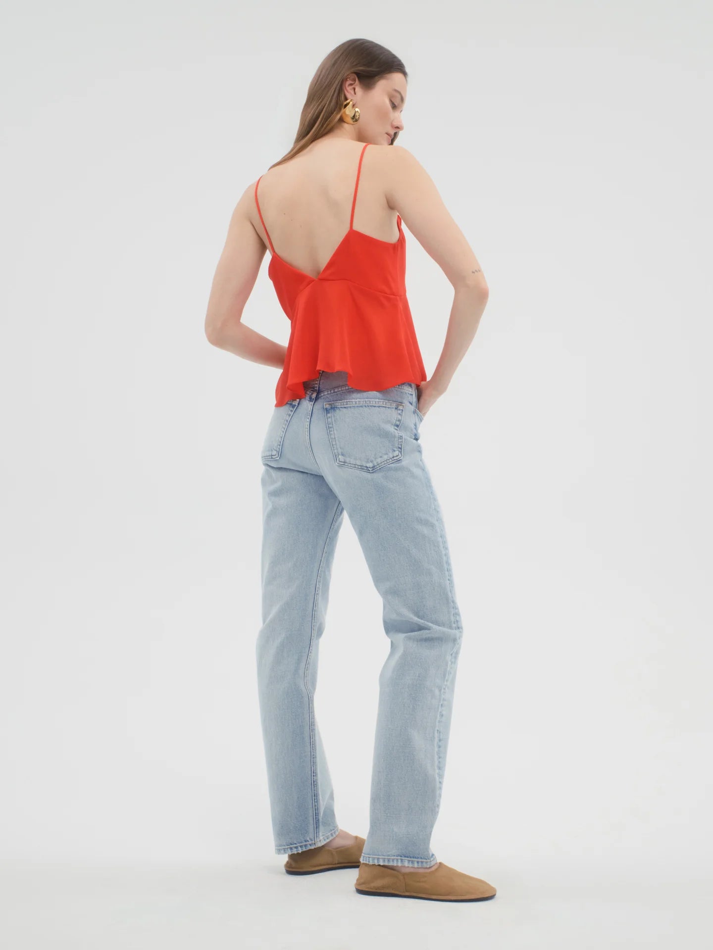 Aelora Top in Silk - AFLALO