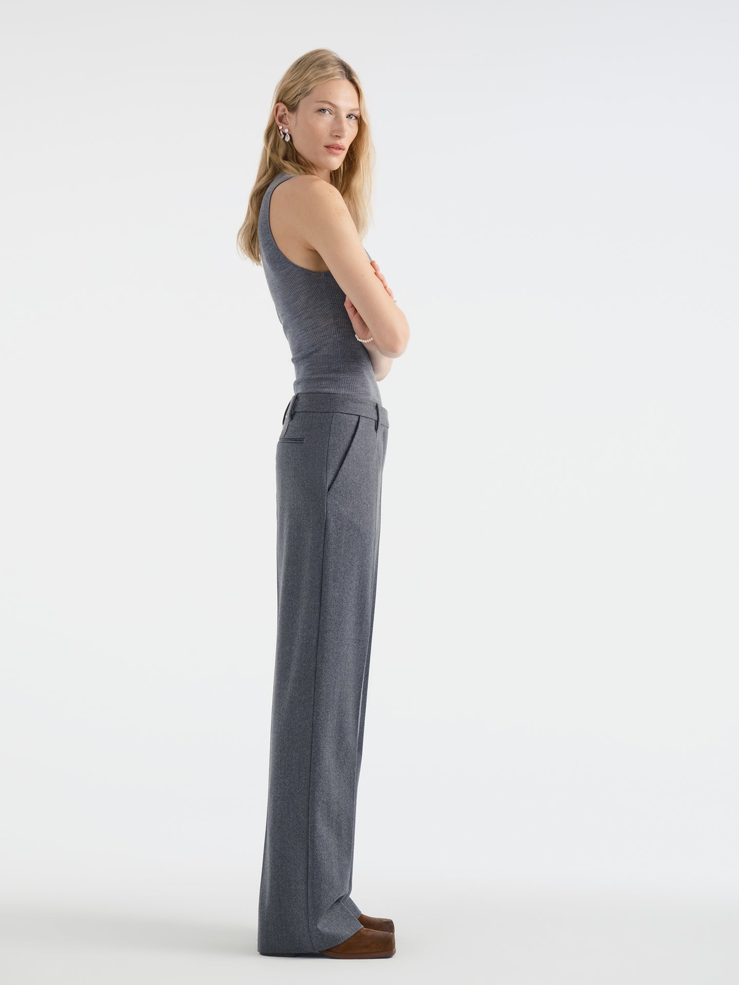 Cypher Pant in Wool - AFLALO
