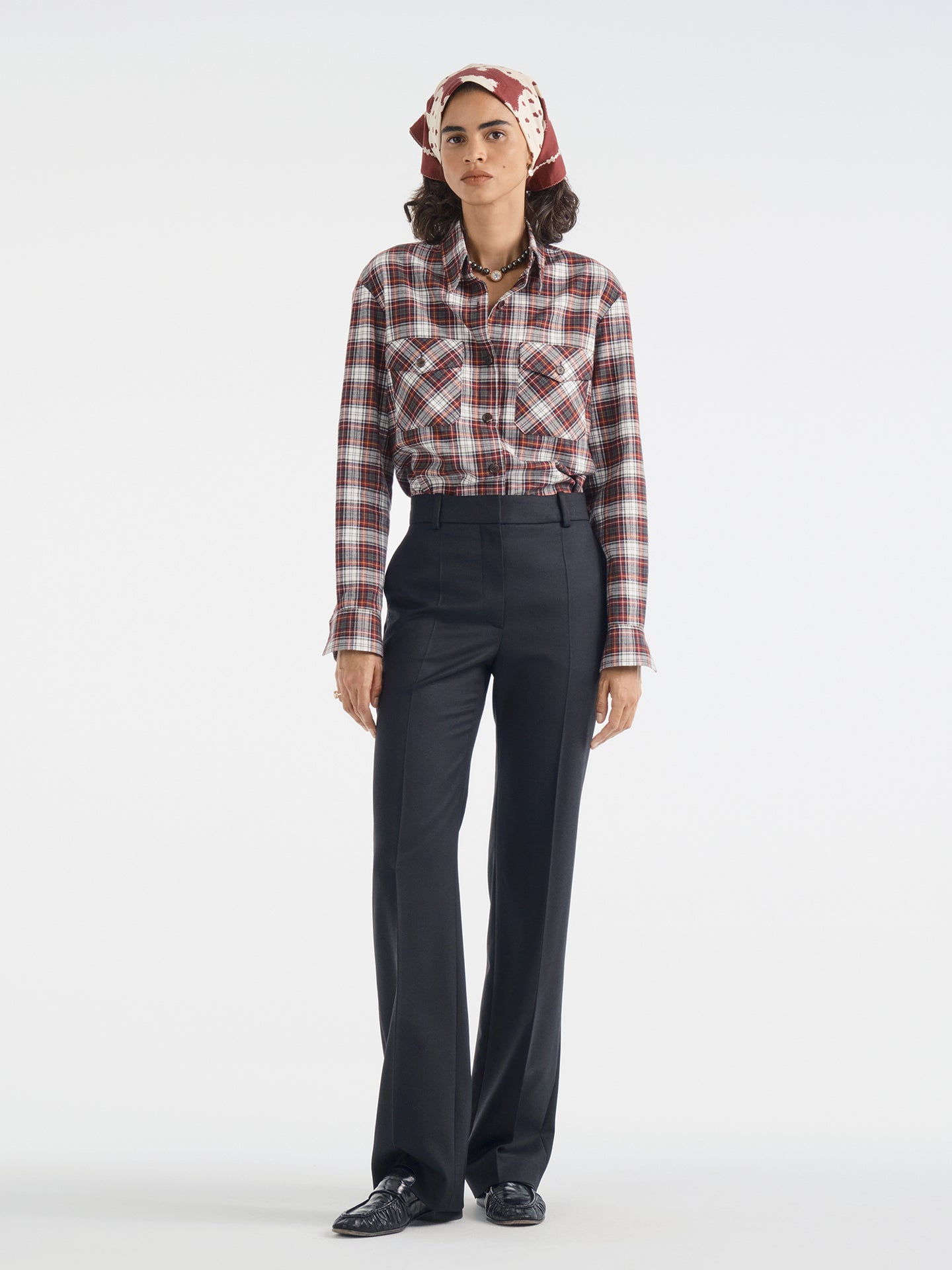 Ghai Pant in Wool - AFLALO