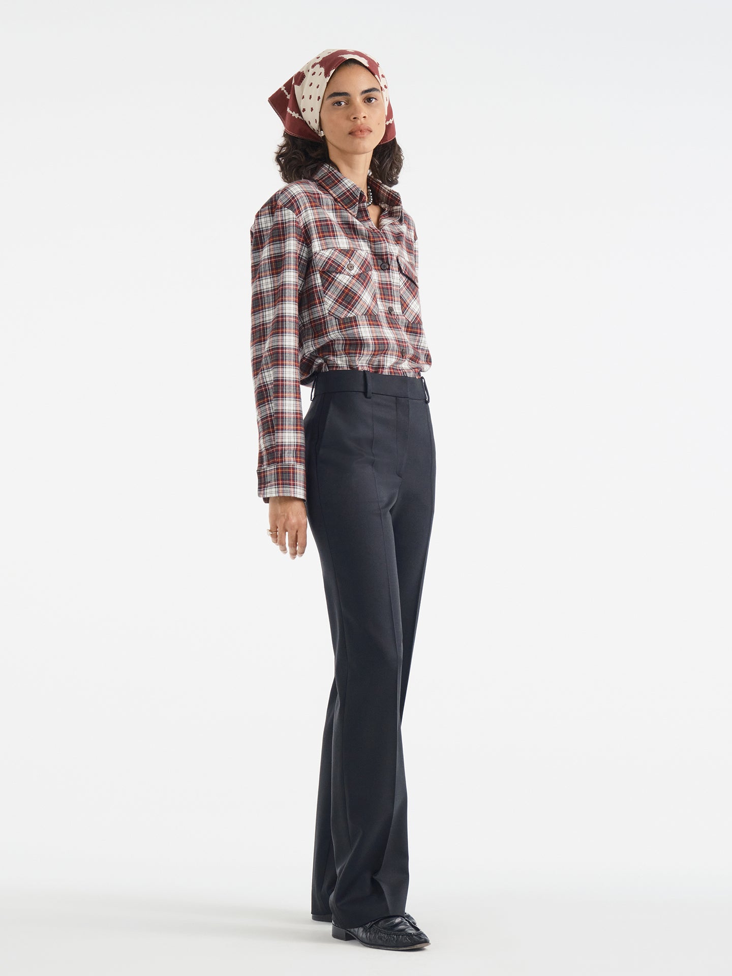 Ghai Pant in Wool - AFLALO