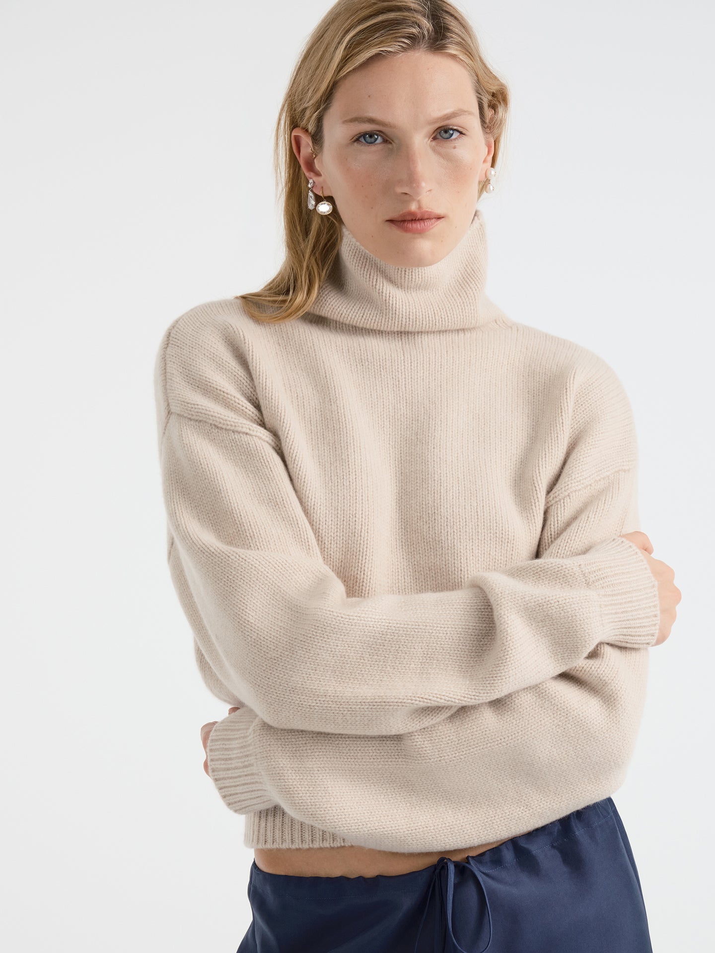 Herve Sweater in Cashmere - AFLALO