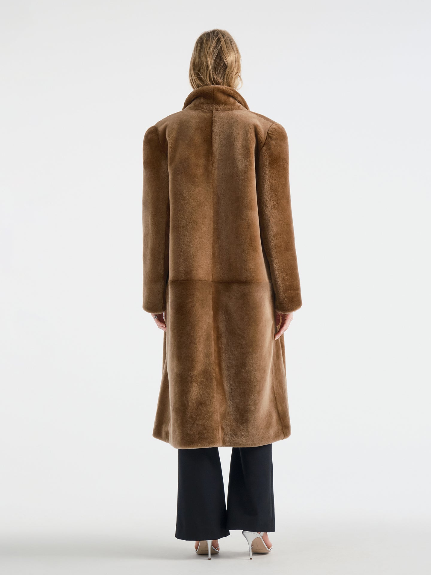 Maurelle Coat in Shearling - AFLALO
