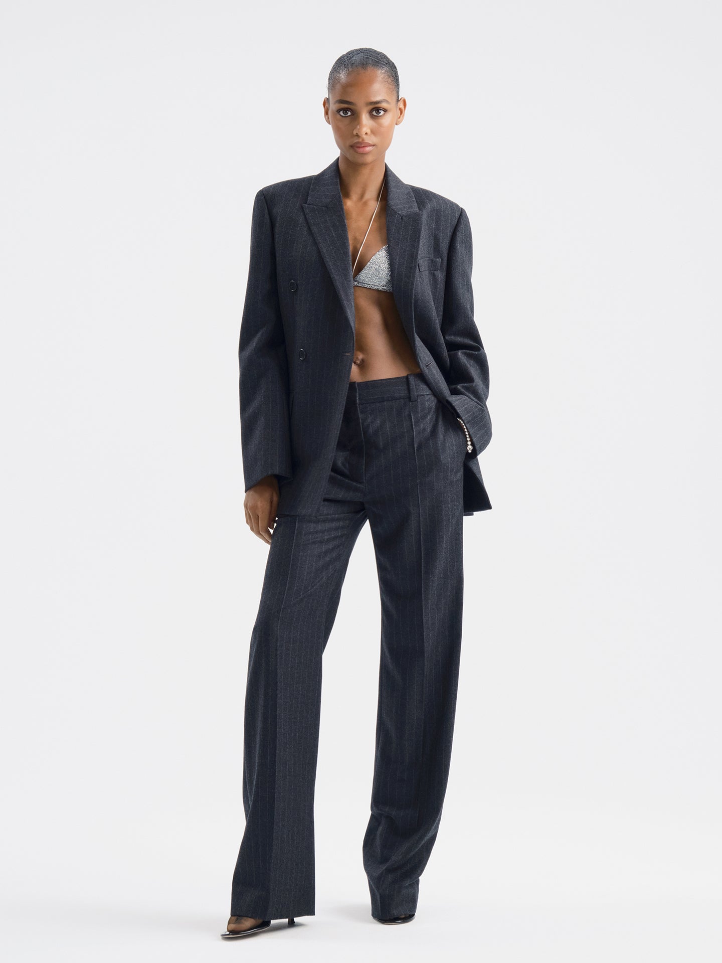 Ghai Pant in Wool Cashmere - AFLALO