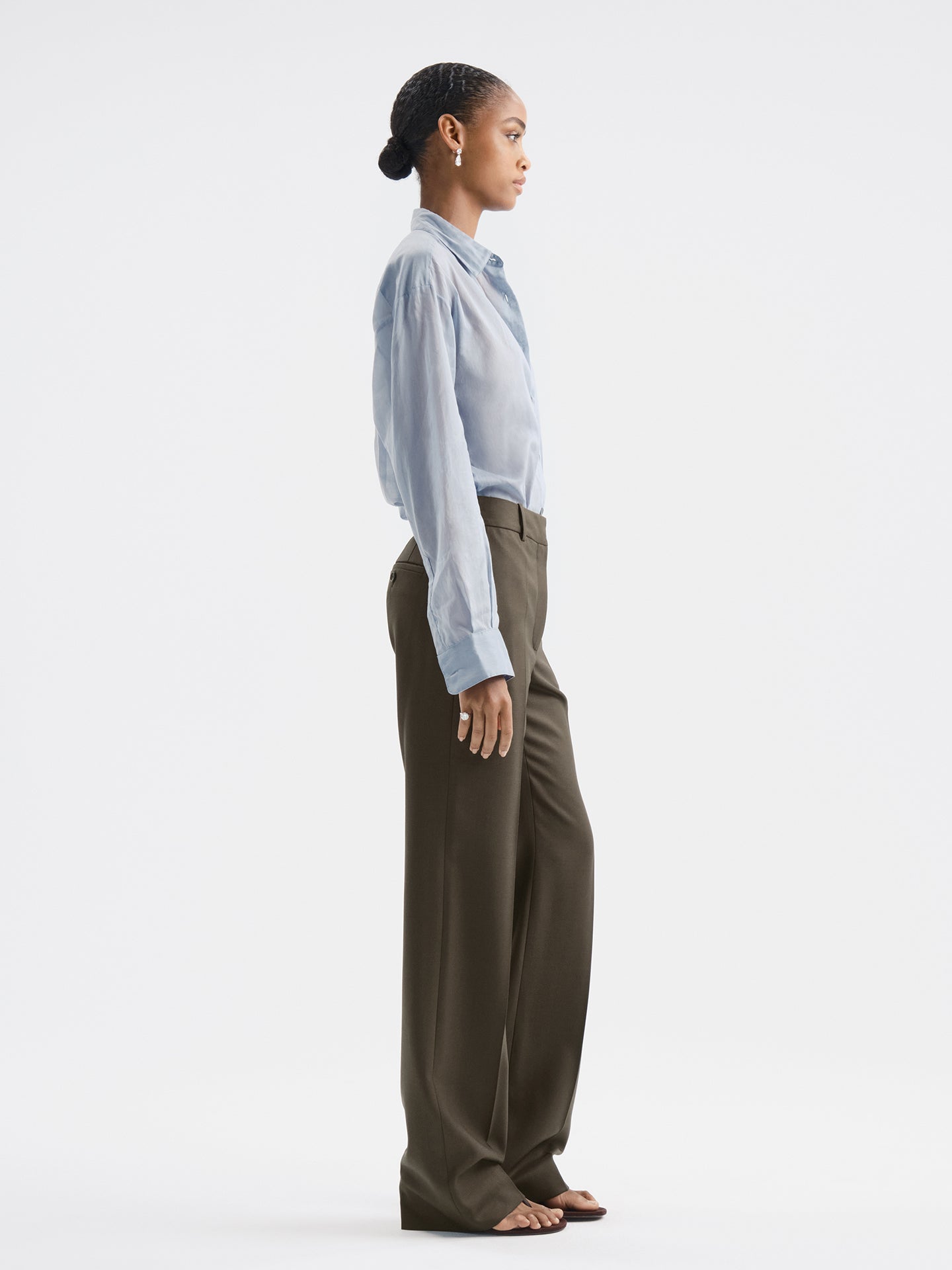Ghai Pant in Wool - AFLALO