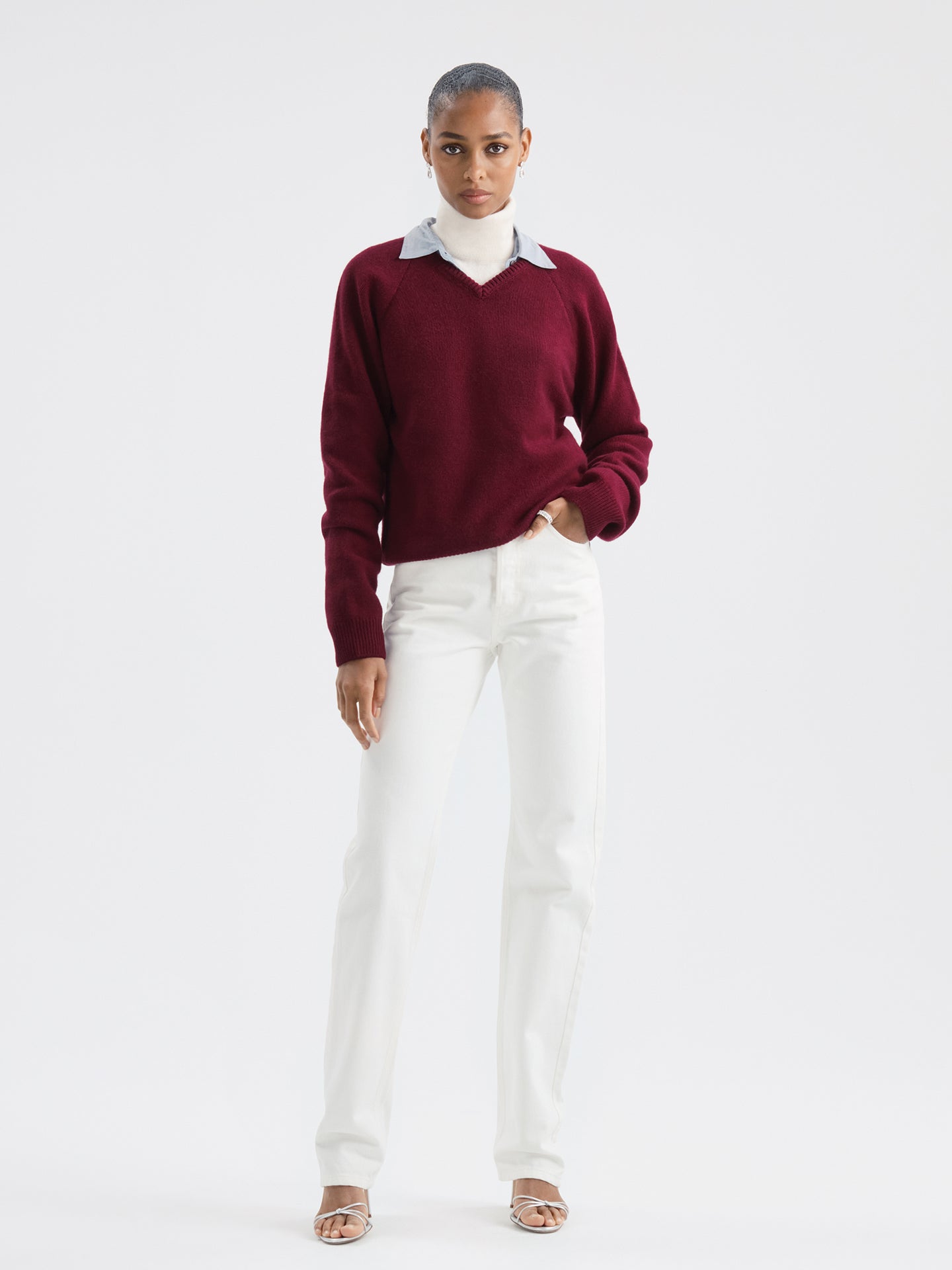 Elara Sweater in Cashmere - AFLALO