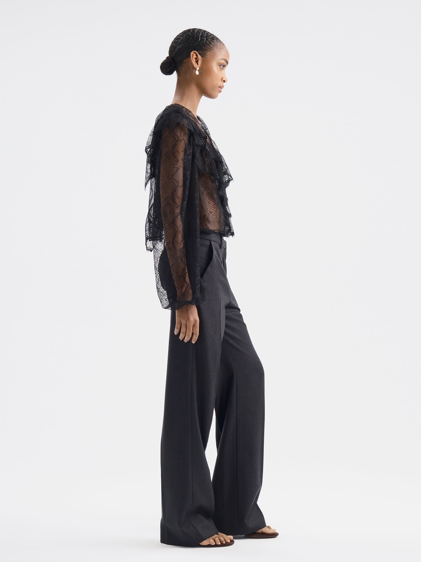 Fiorenza Top in Lace - AFLALO