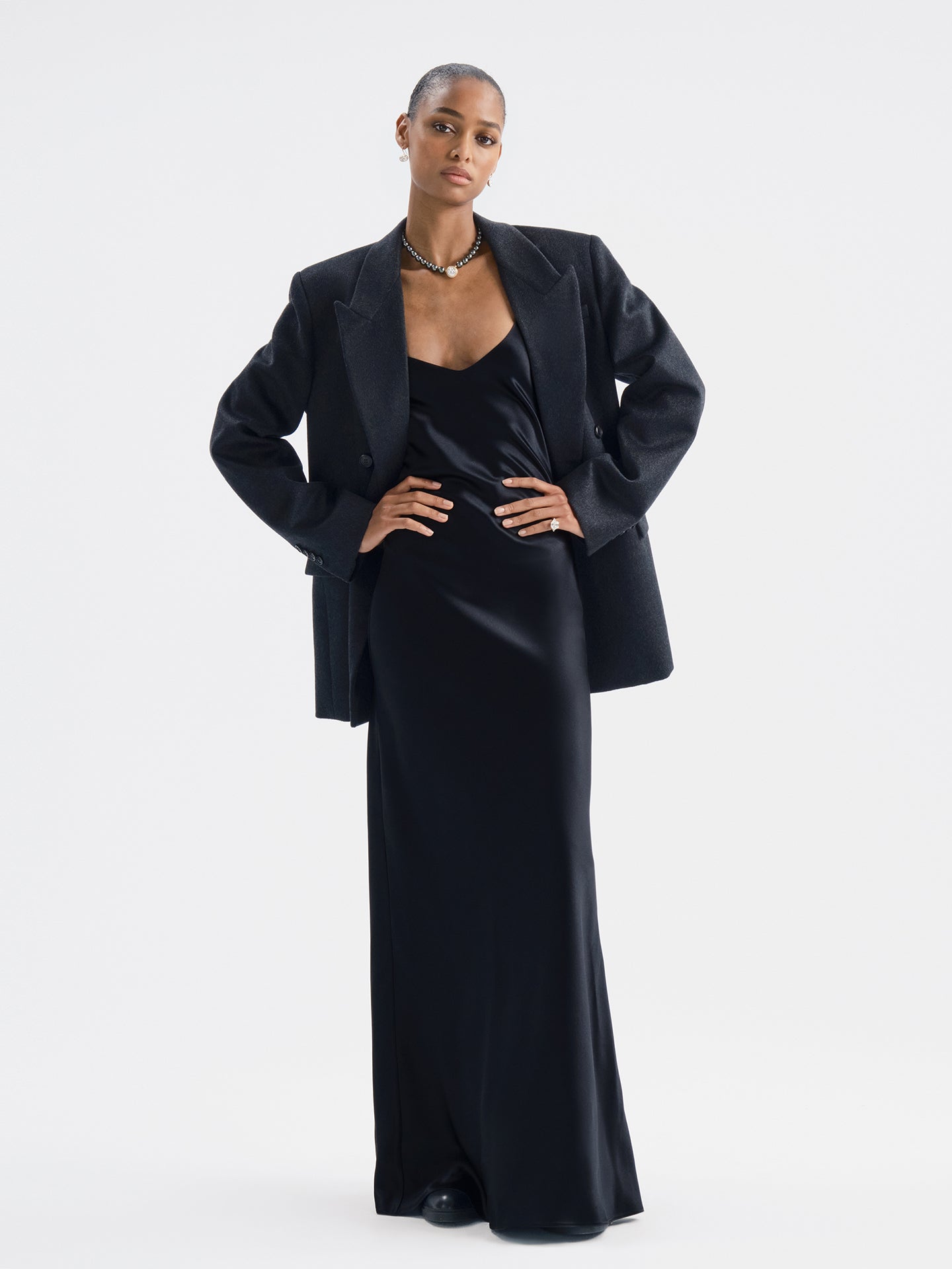 Edi Blazer in Cashmere - AFLALO