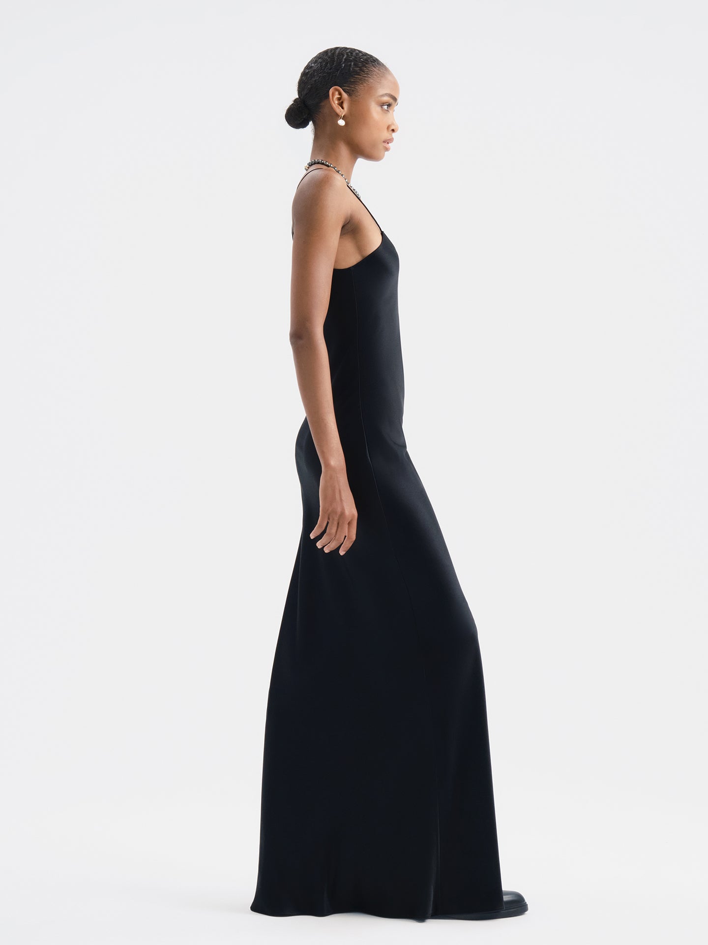 Amaris Dress in Silk - AFLALO