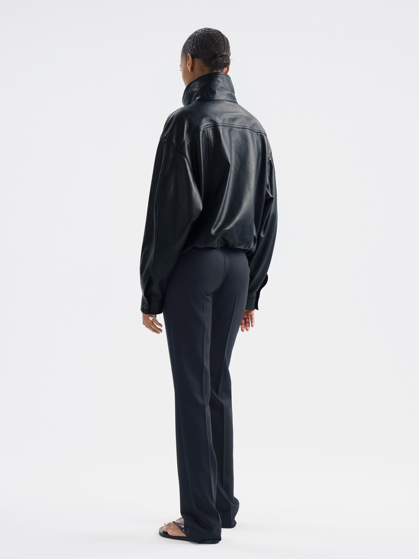 Zadie Jacket in Leather - AFLALO