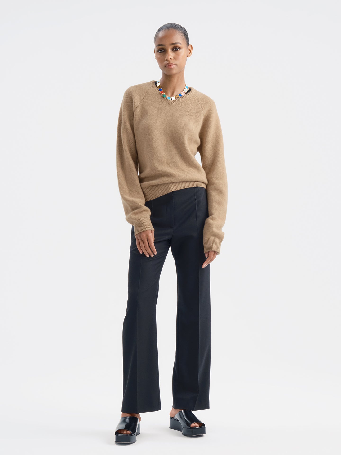 Ilia Pant in Wool - AFLALO