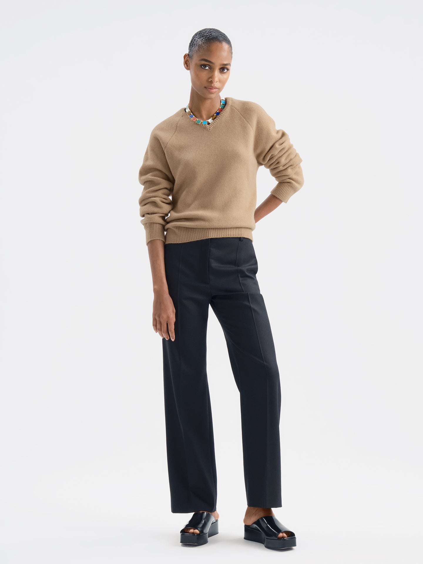 Ilia Pant in Wool - AFLALO
