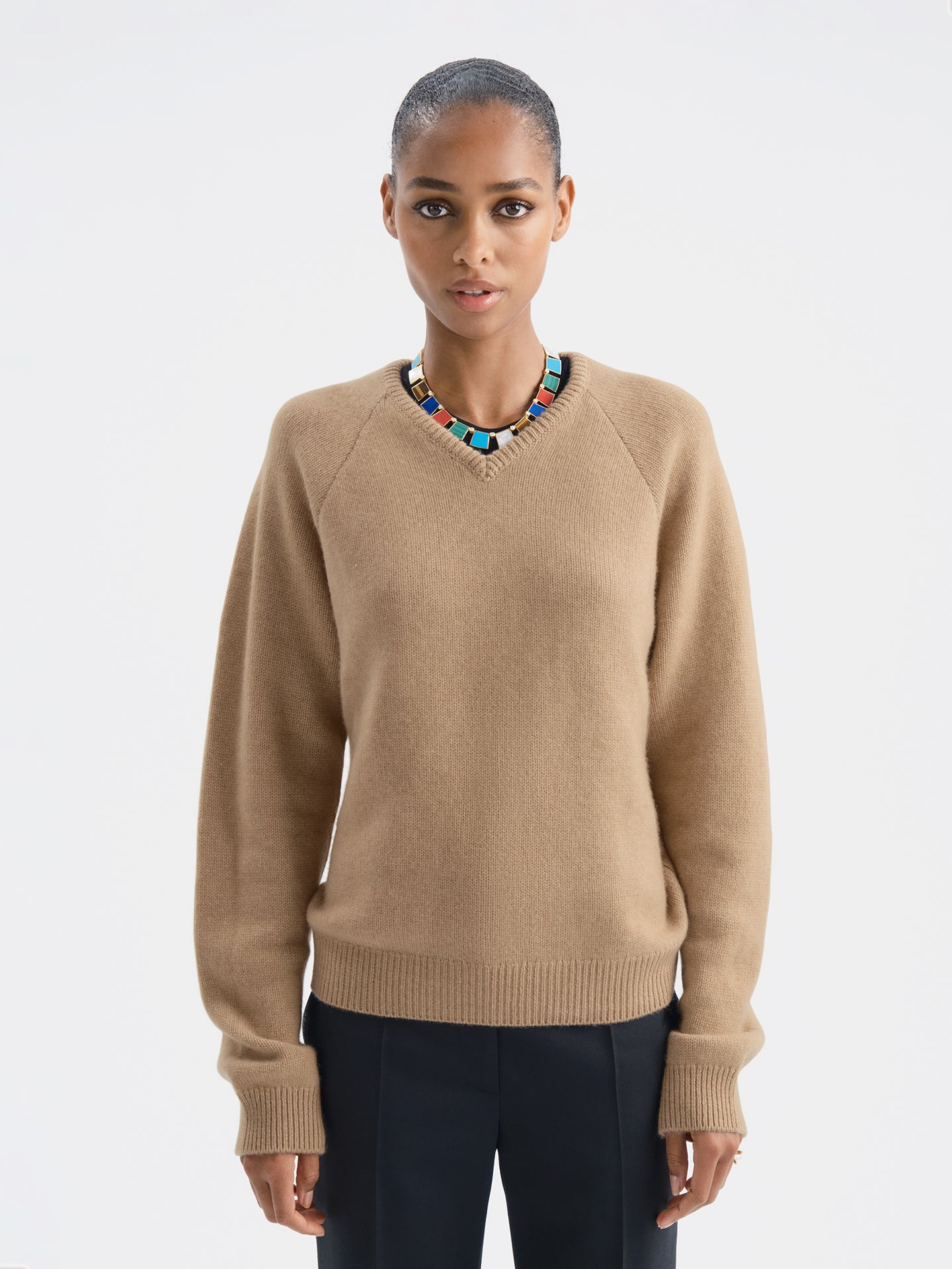 Elara Sweater in Cashmere - AFLALO