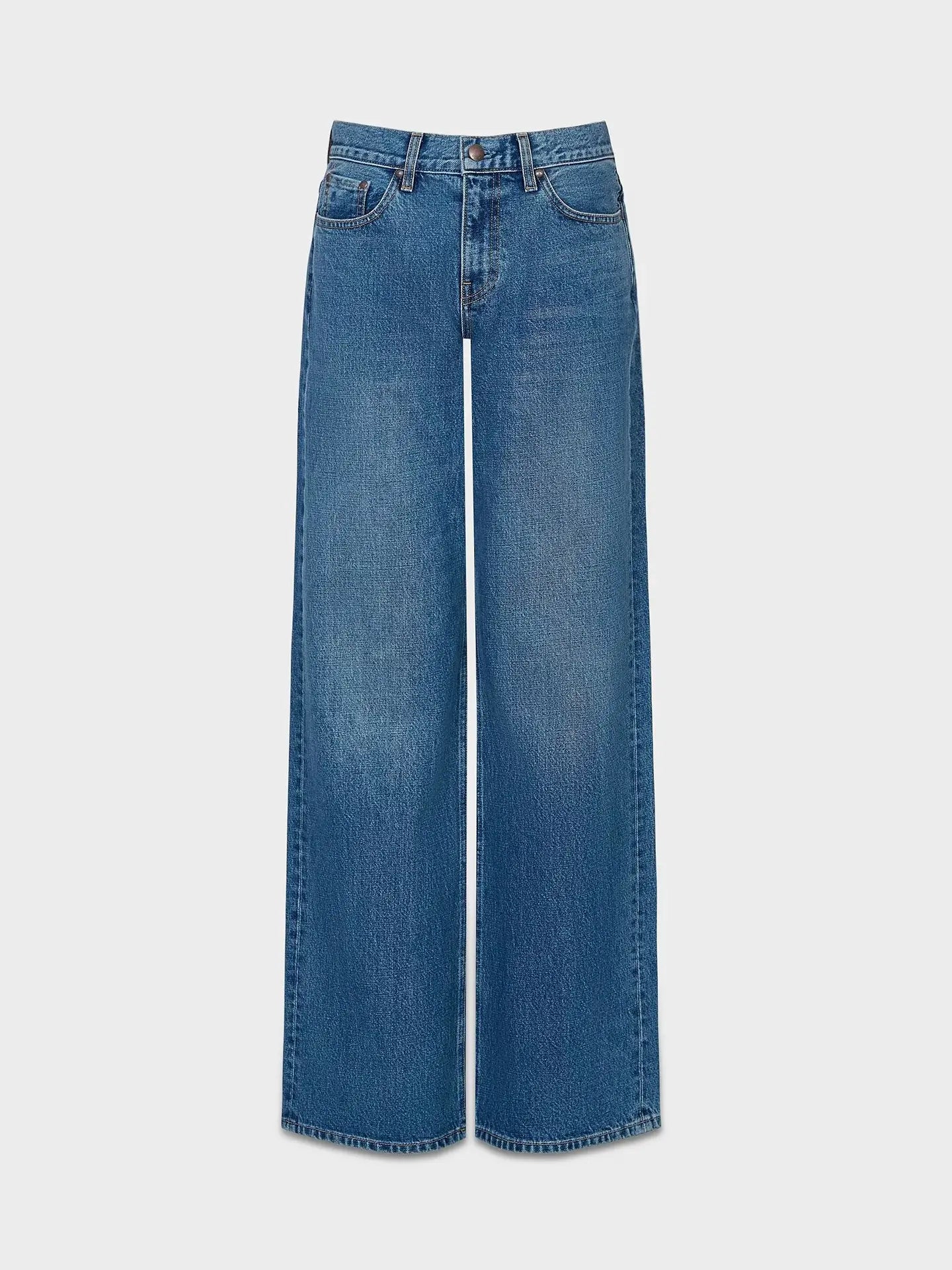 AFLALO Rhys Jean – Blue Hour Rigid Denim - Ghost Front