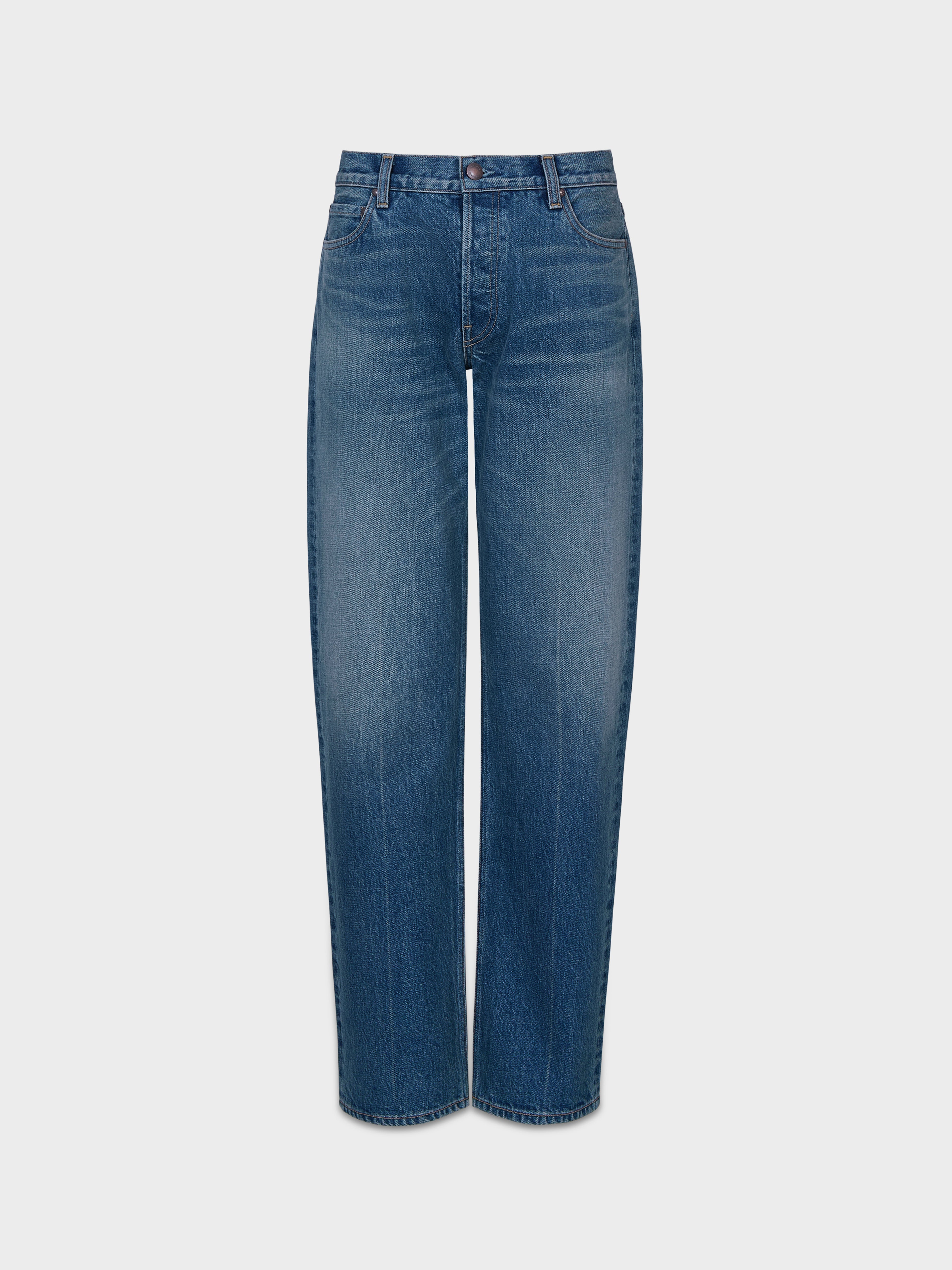 AFLALO Verne Jean – Western Haze Rigid Denim - Ghost Front