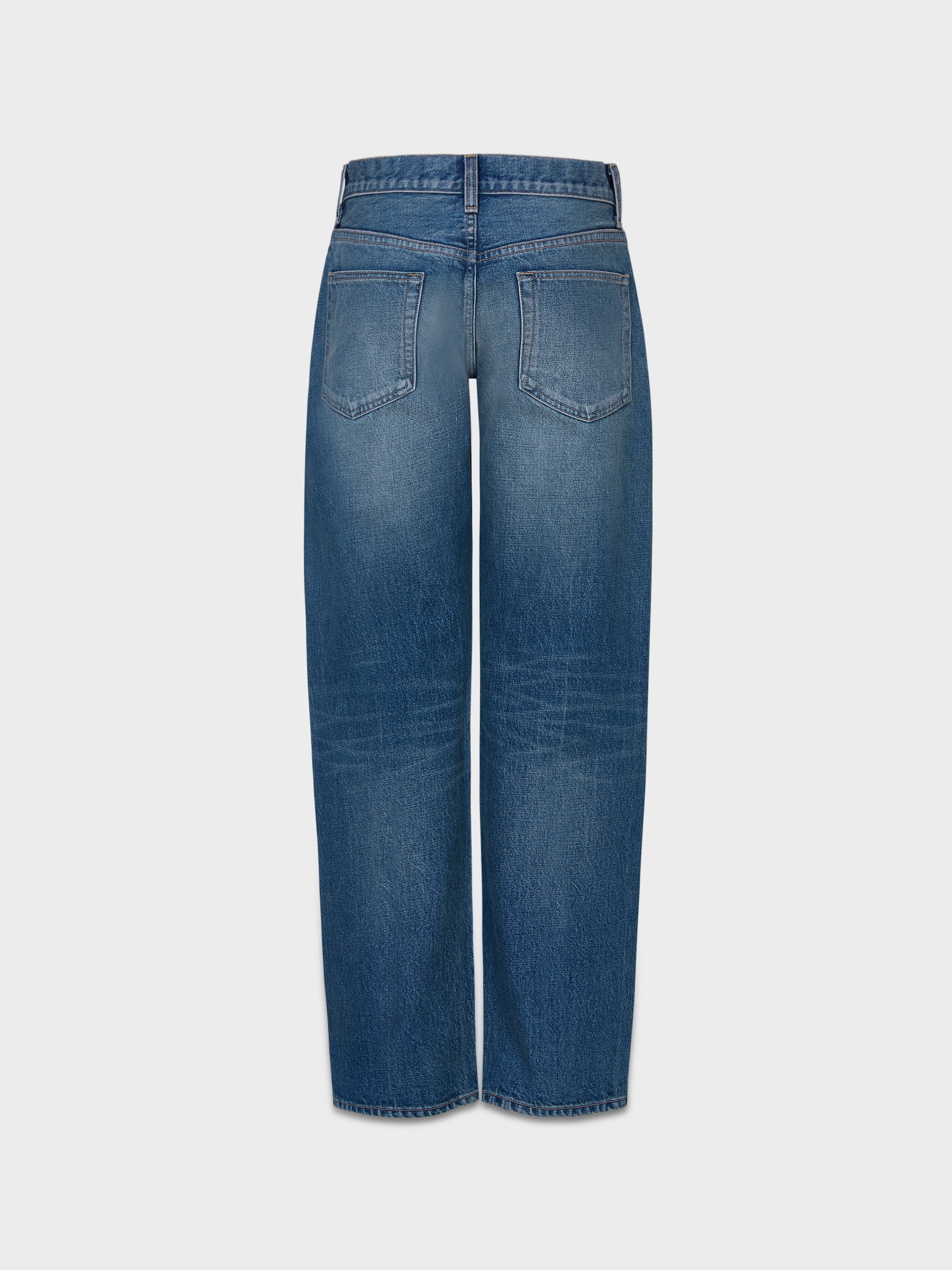 AFLALO Verne Jean – Western Haze Rigid Denim - Ghost Back