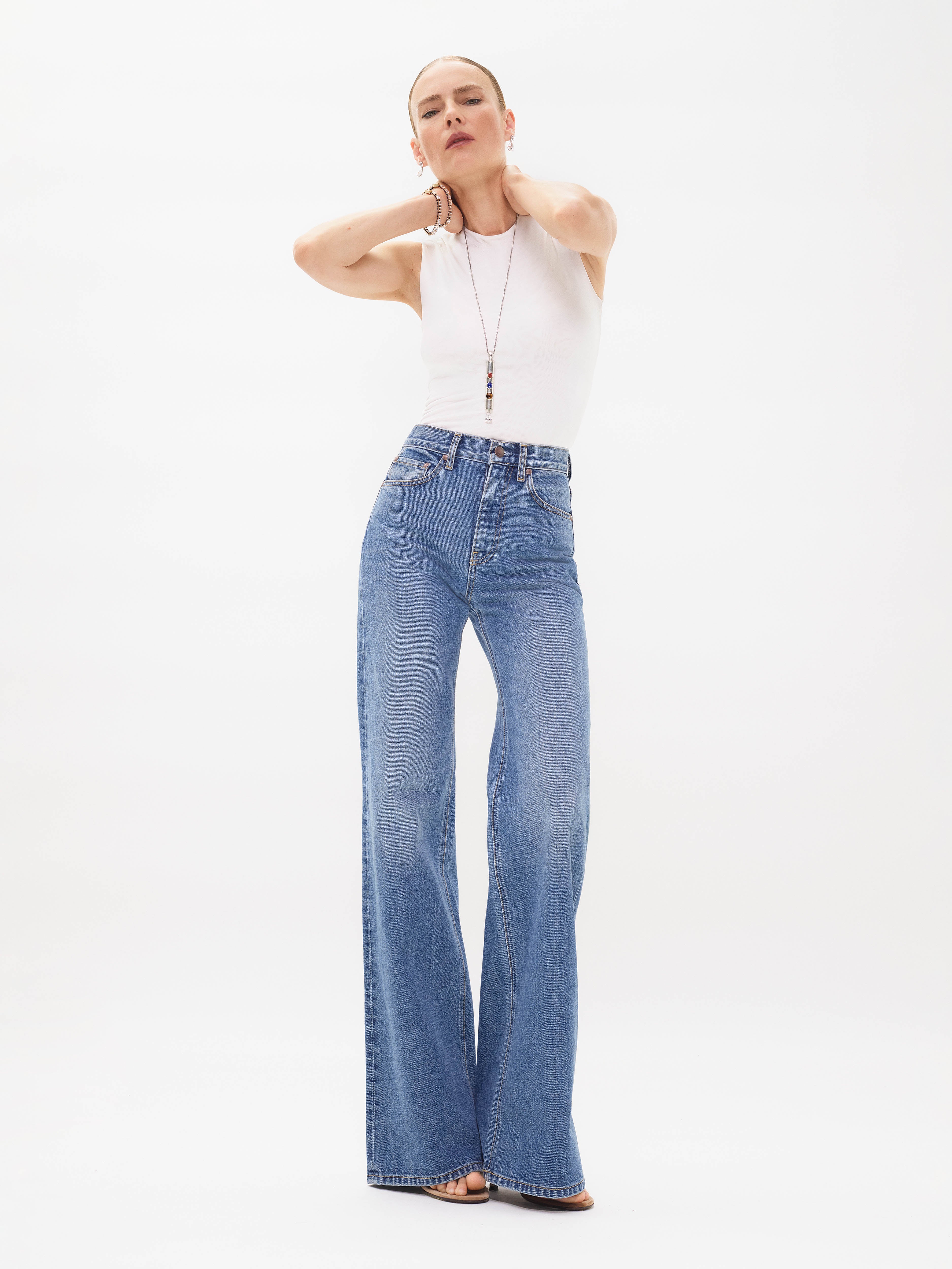 Hardy Jean in Rigid Denim