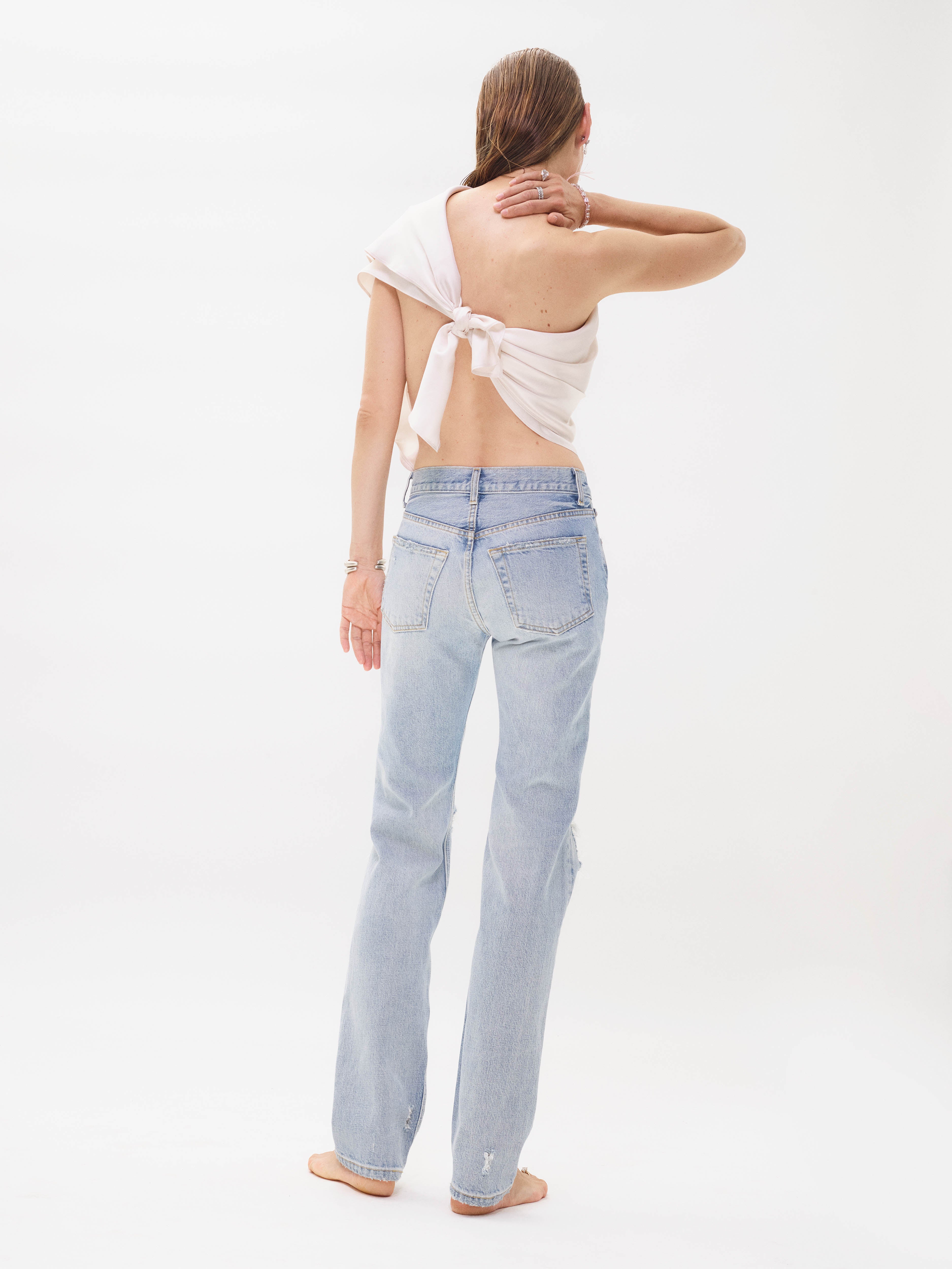 Huxley Jean in Rigid Denim