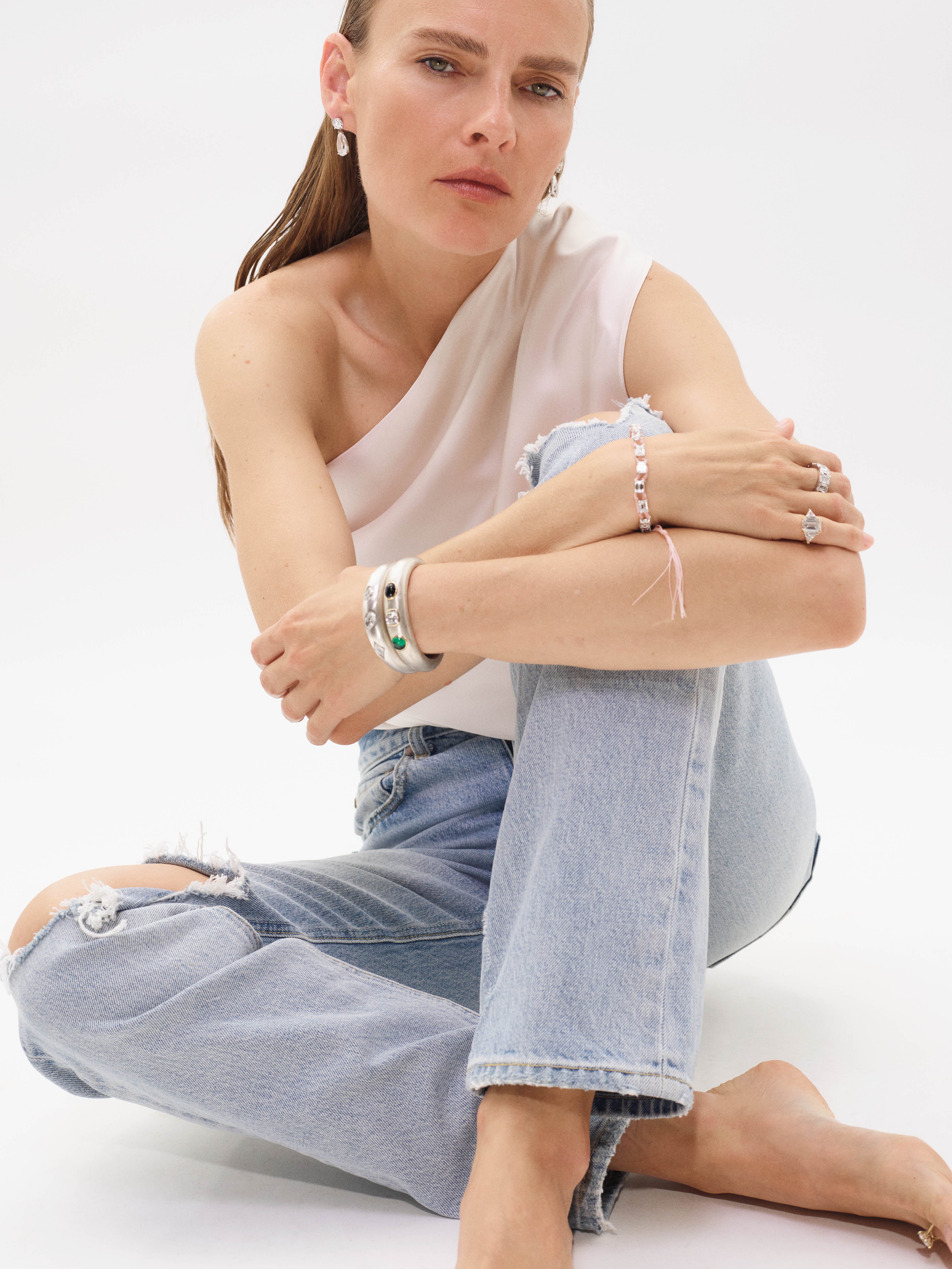 Huxley Jean in Rigid Denim