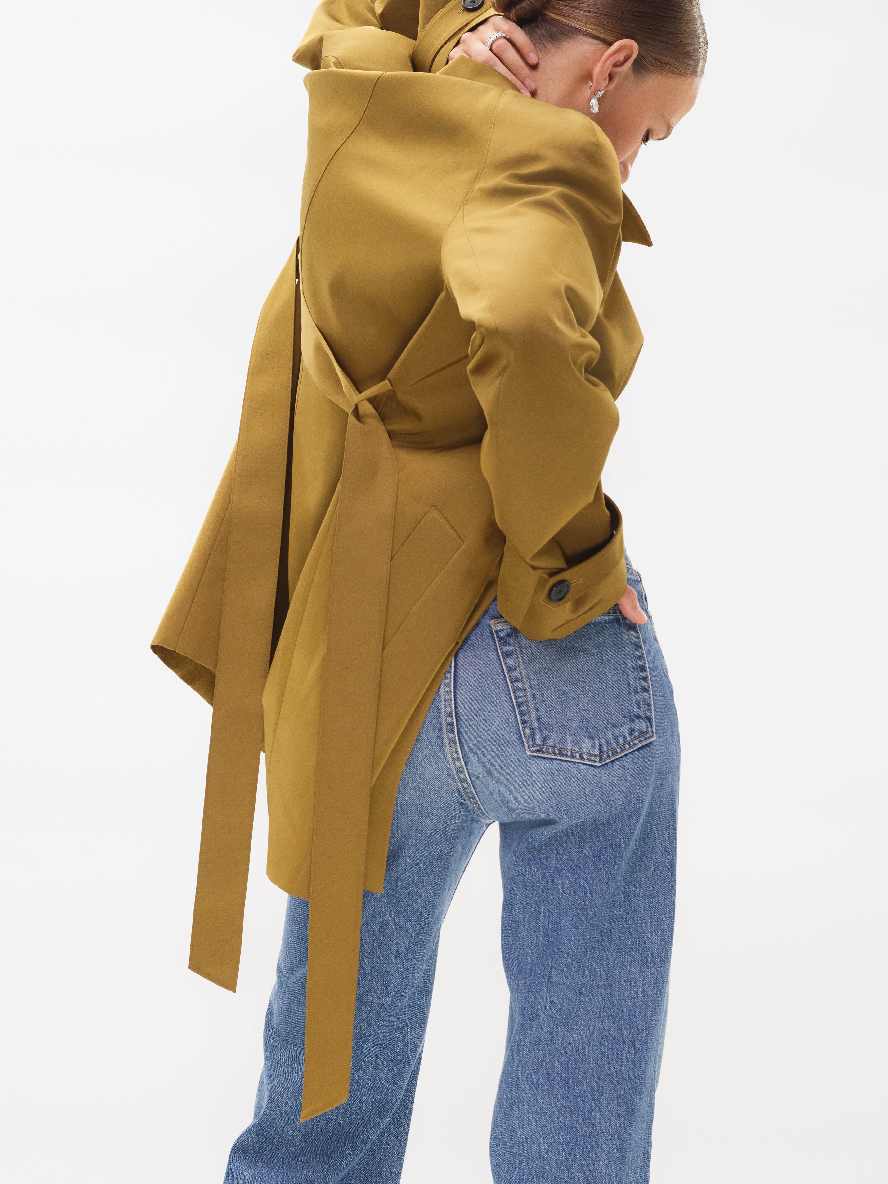 Mira Jacket in Wool Silk