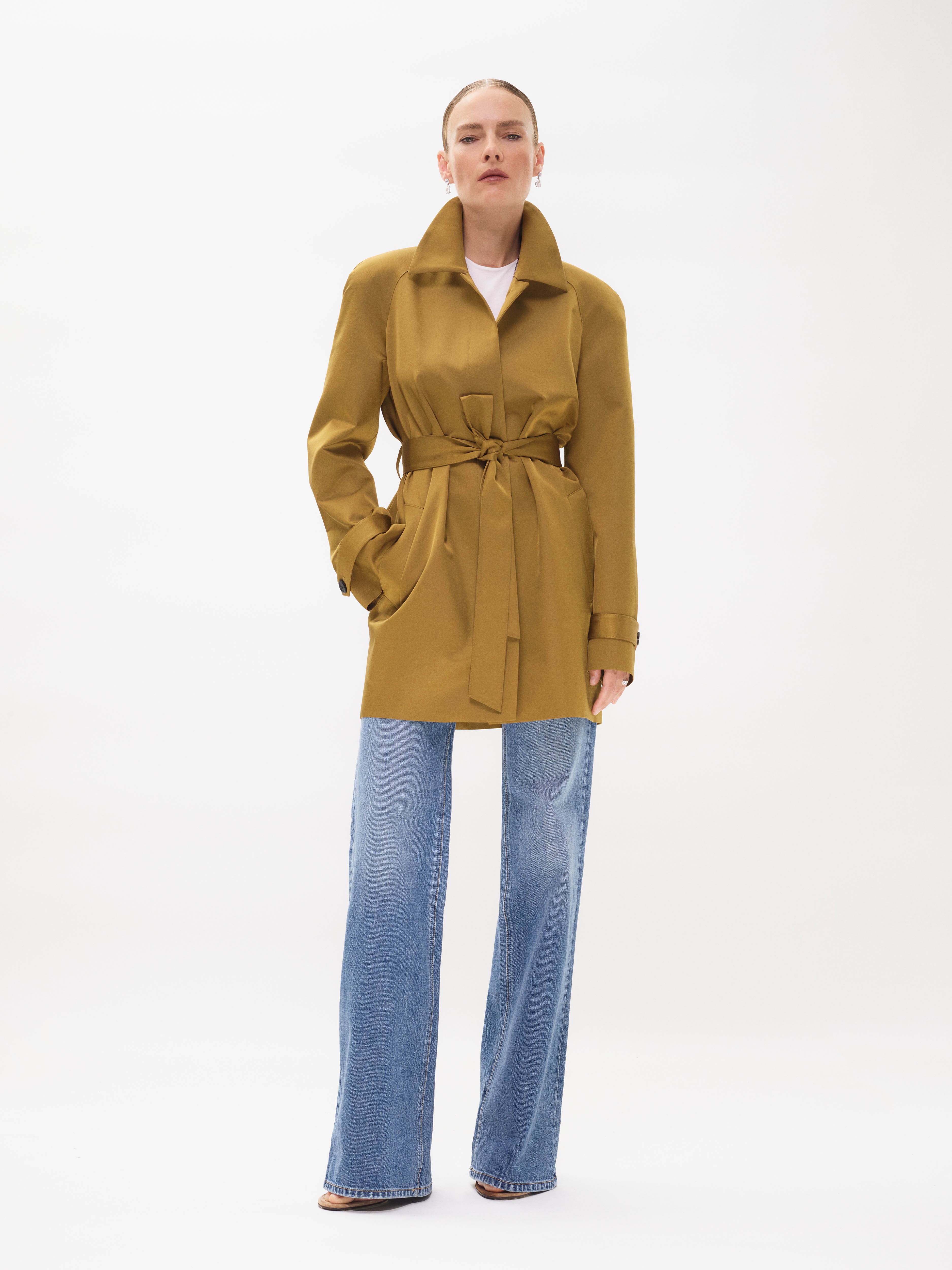 Mira Jacket in Wool Silk