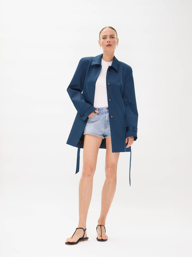 Mira Jacket in Wool Silk