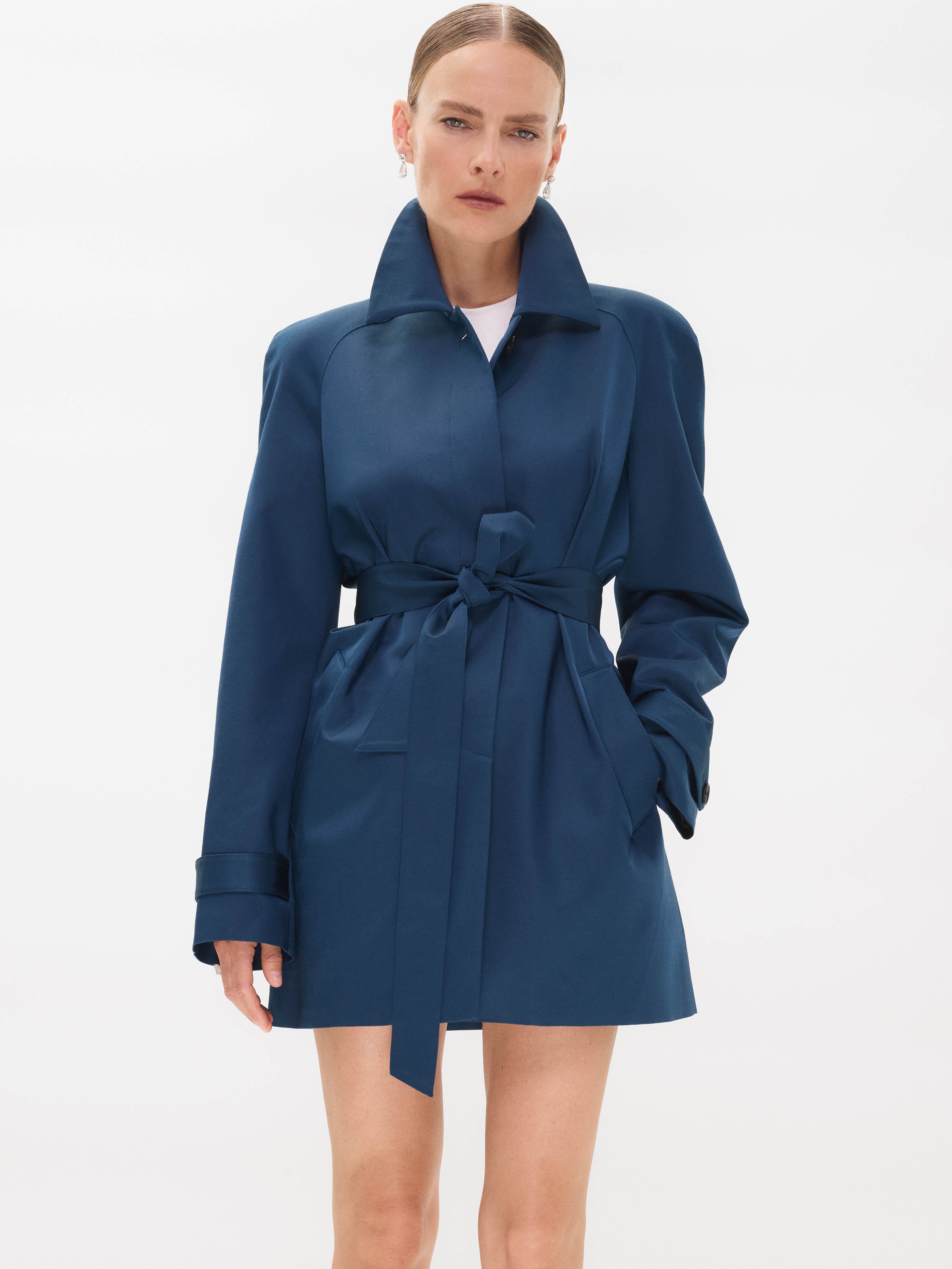 Mira Jacket in Wool Silk