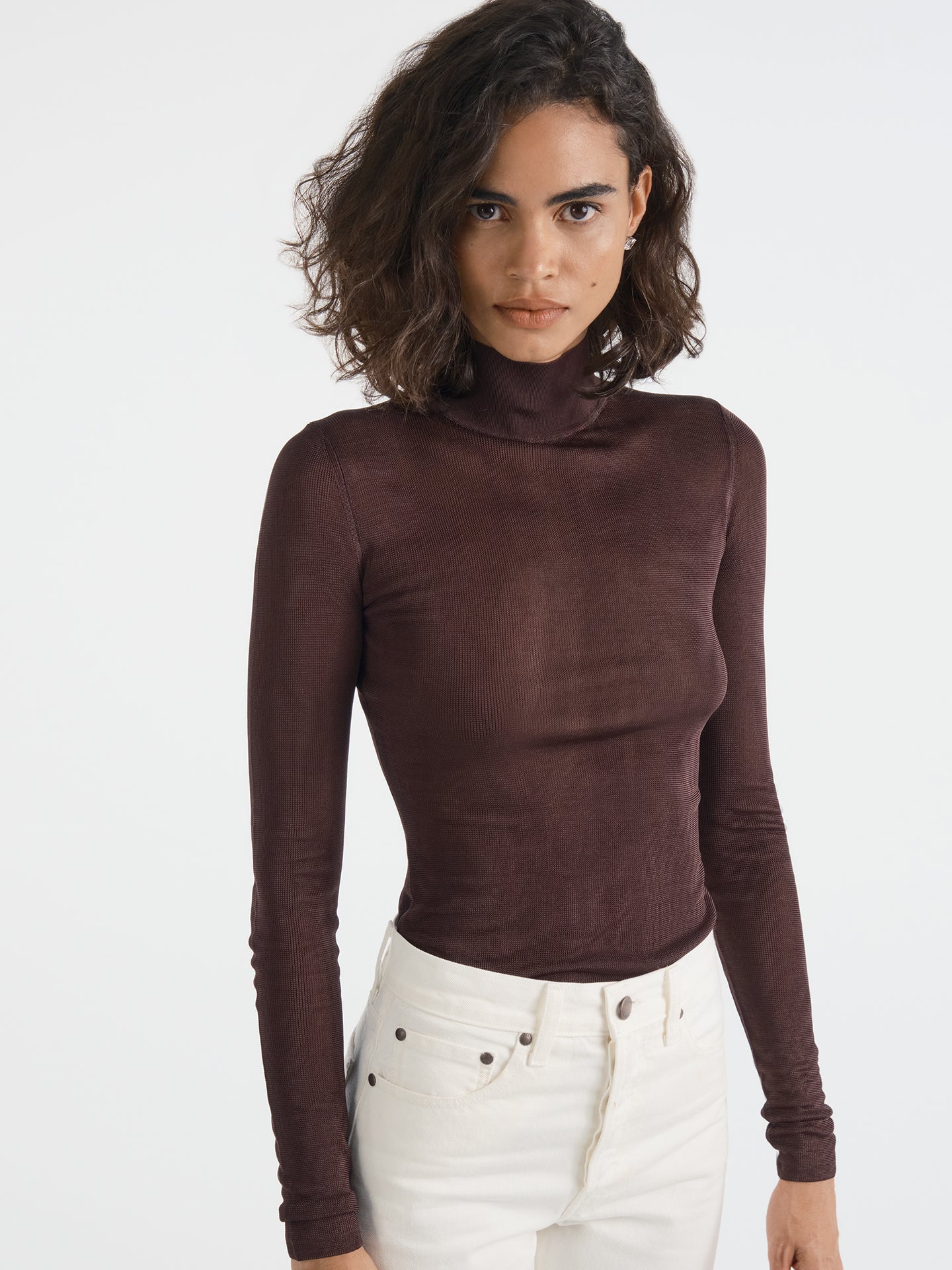Benoit Top in Viscose - AFLALO
