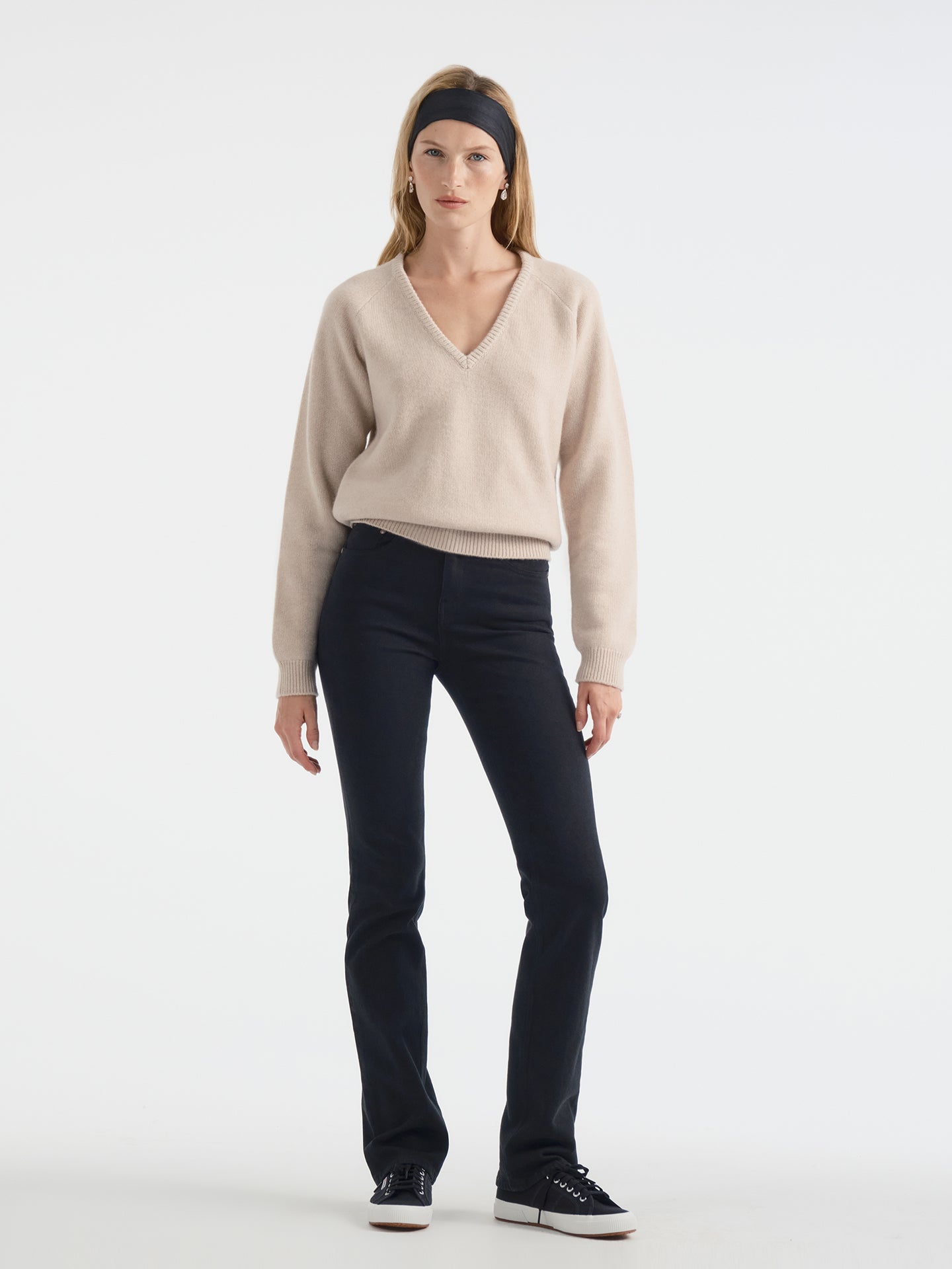 Velarise Sweater in Cashmere - AFLALO