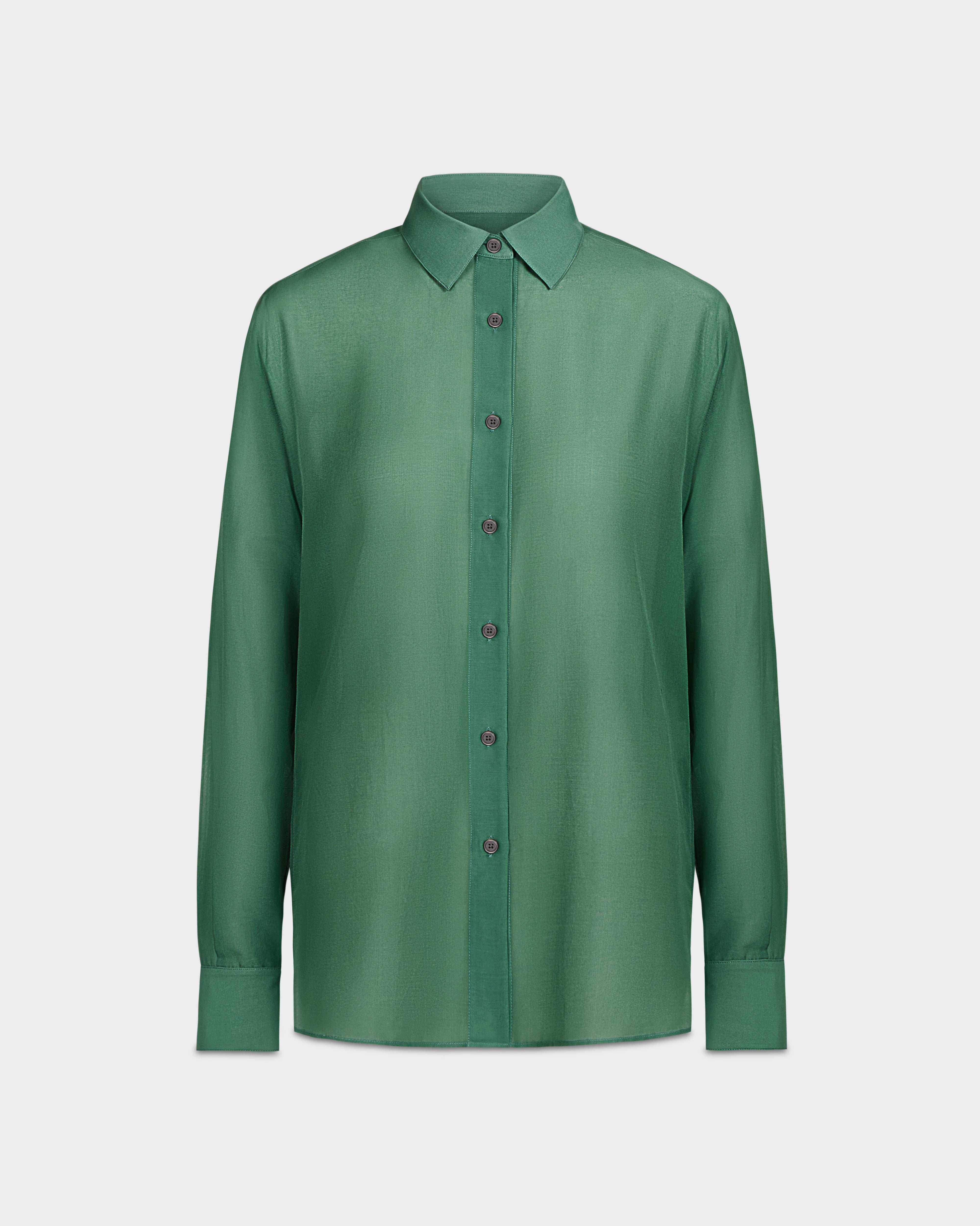 Brein Shirt in Silk Cotton
