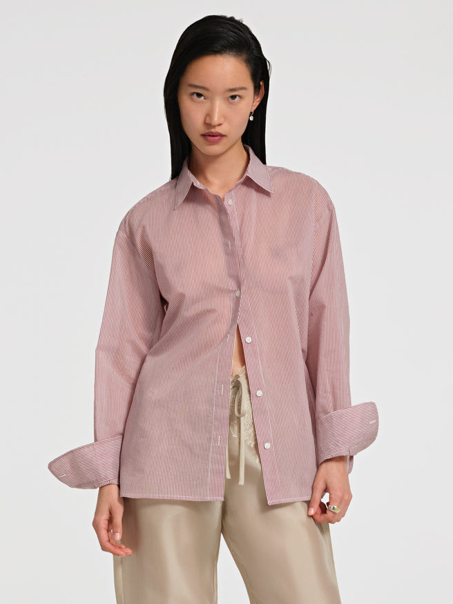 Brein Shirt in Silk Cotton