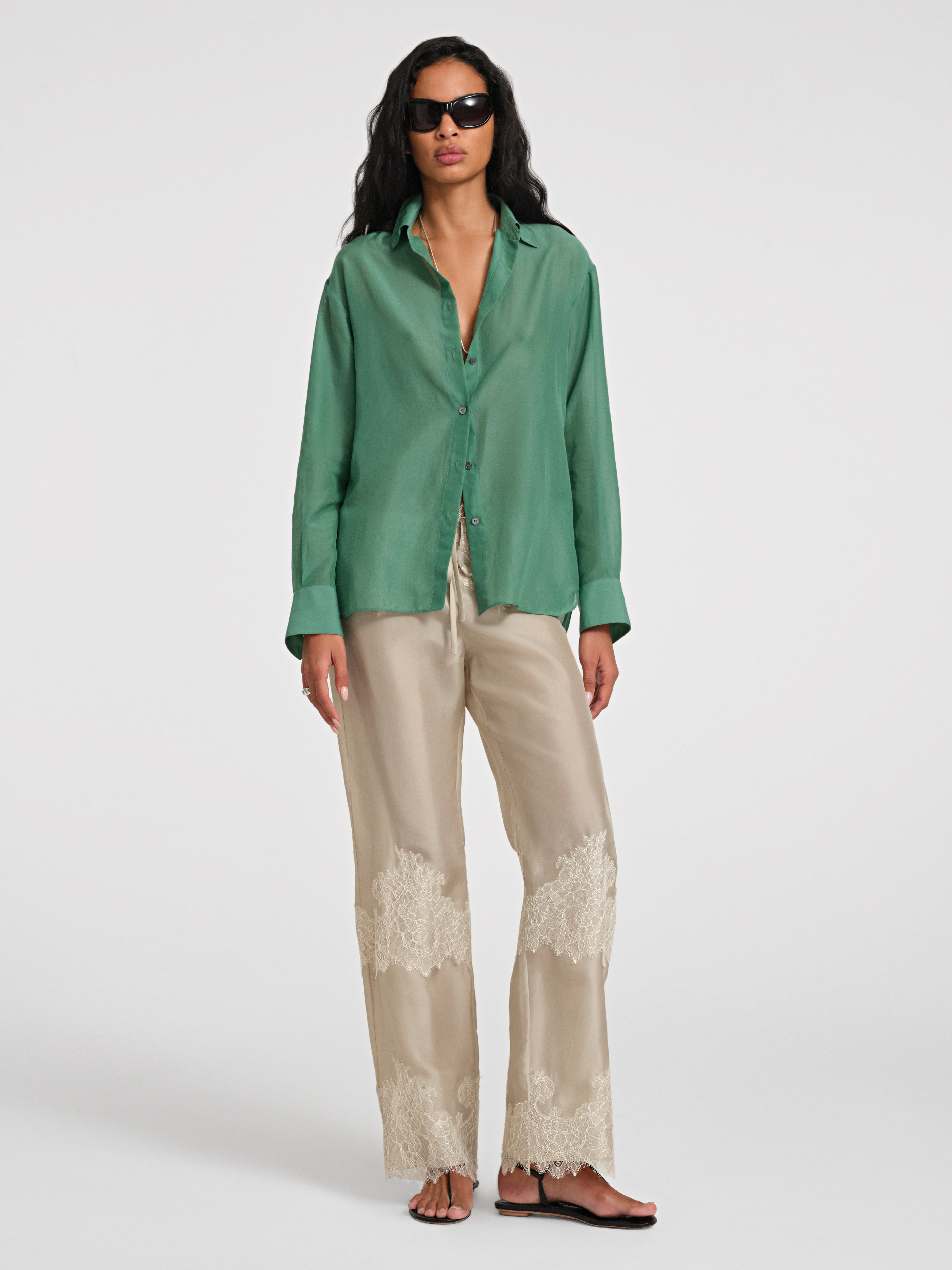 Corin Pant in Silk