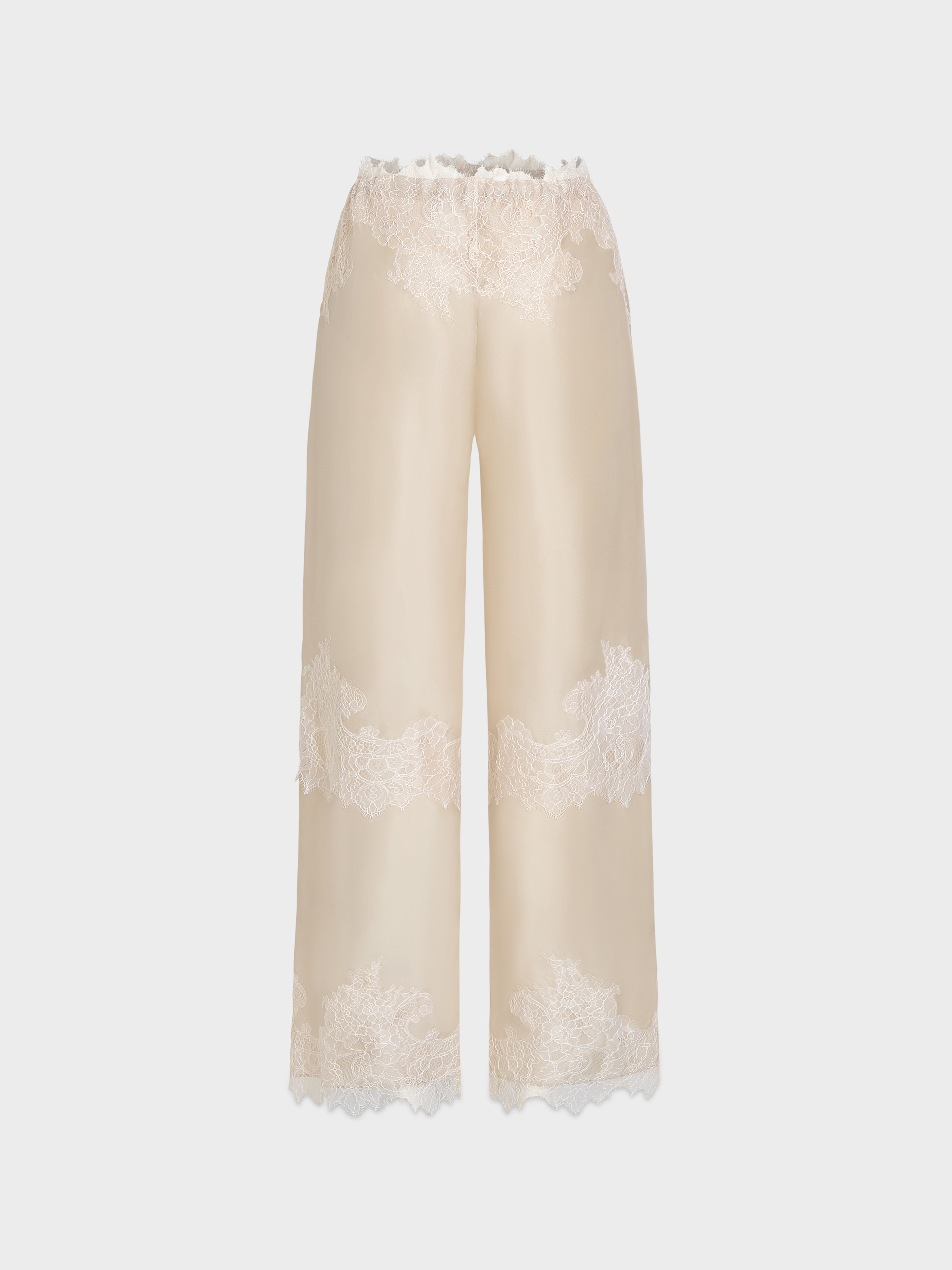 AFLALO Corin Pant in Silk – Oak - Ghost Front