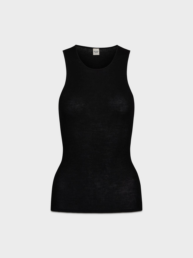 Cira Tank in Wool - AFLALO
