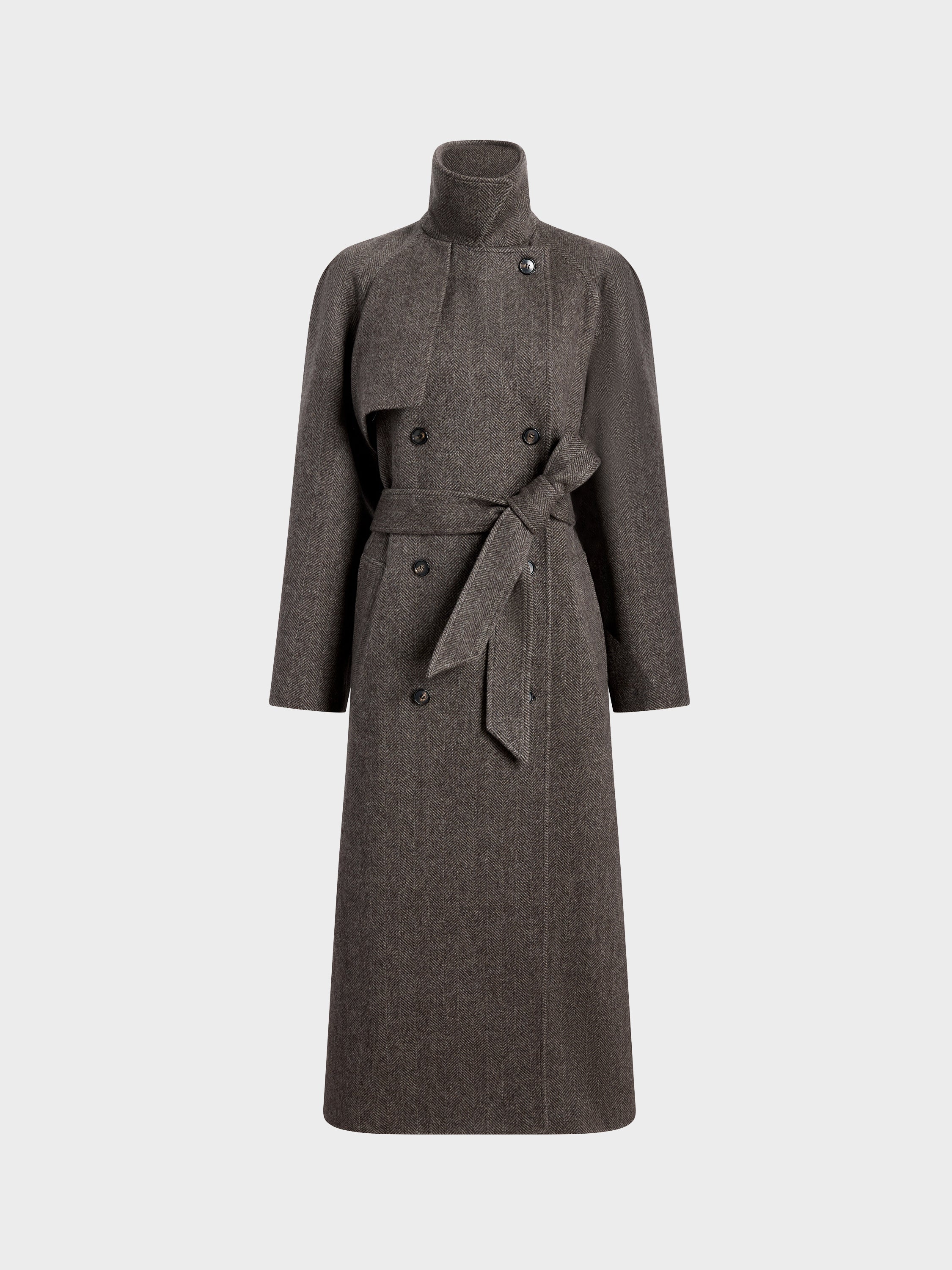 Ellery Coat in Cashmere - AFLALO