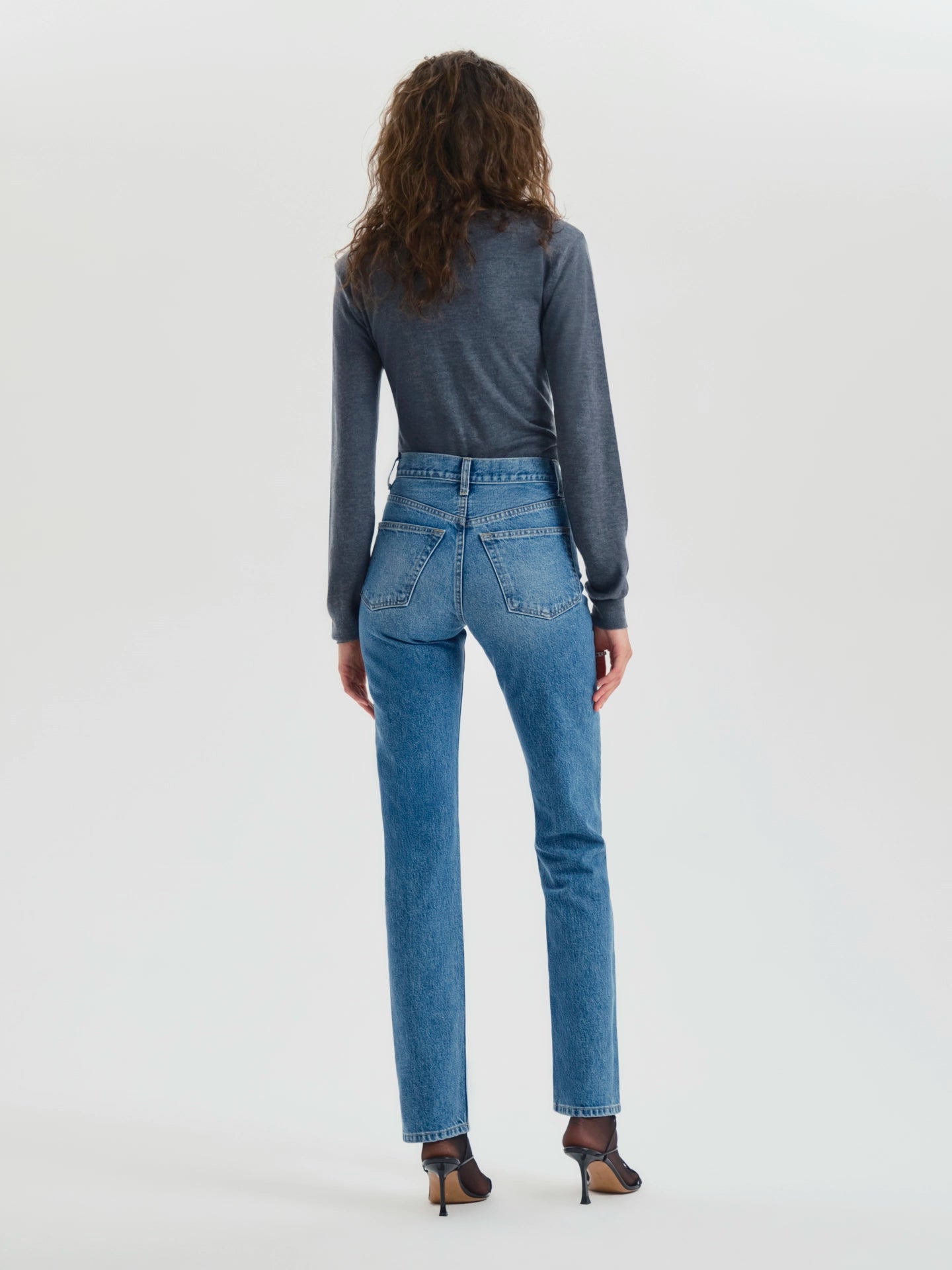 Orwell Jean in Rigid Denim - AFLALO