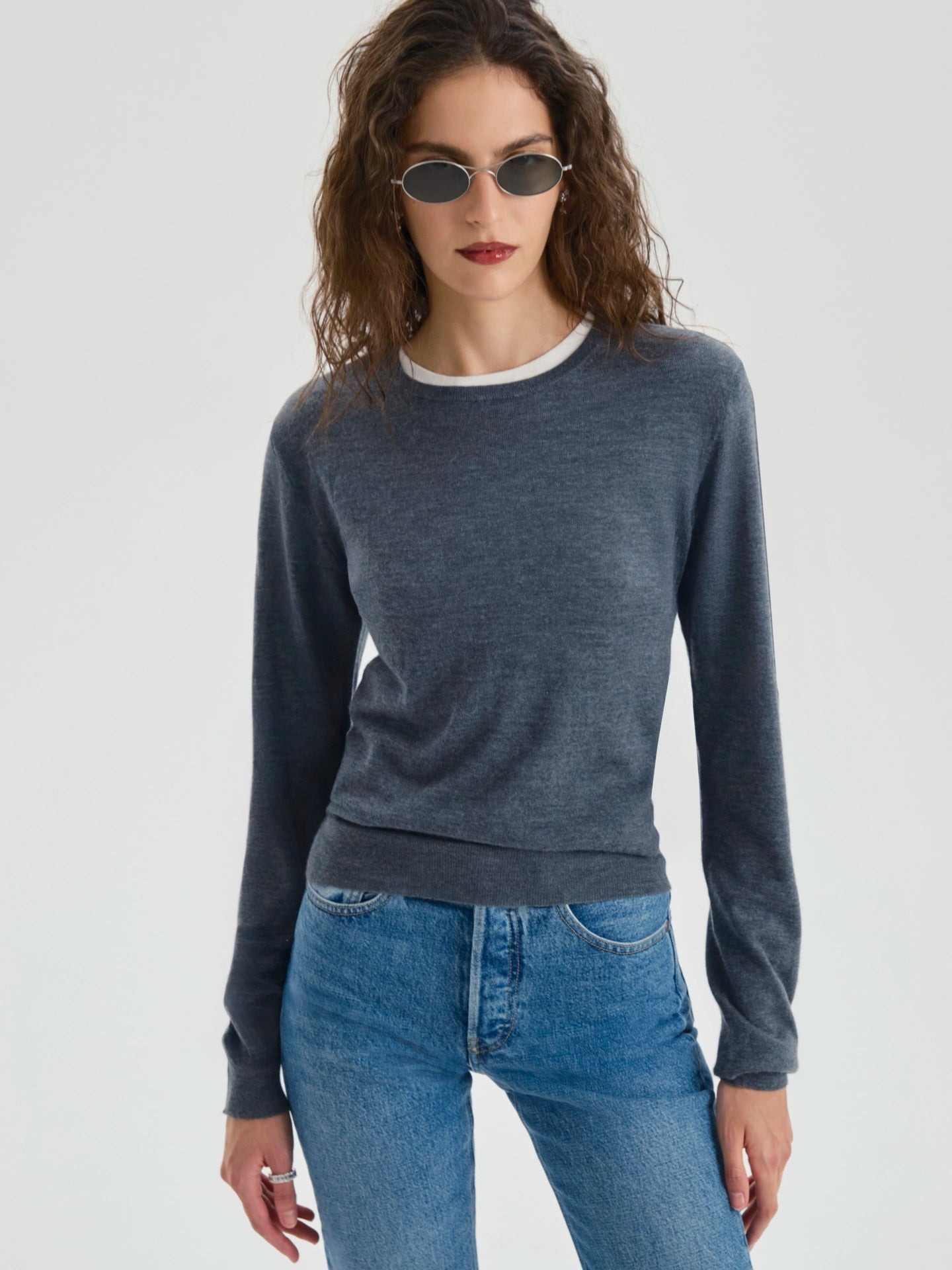 Colette Sweater in Cashmere - AFLALO