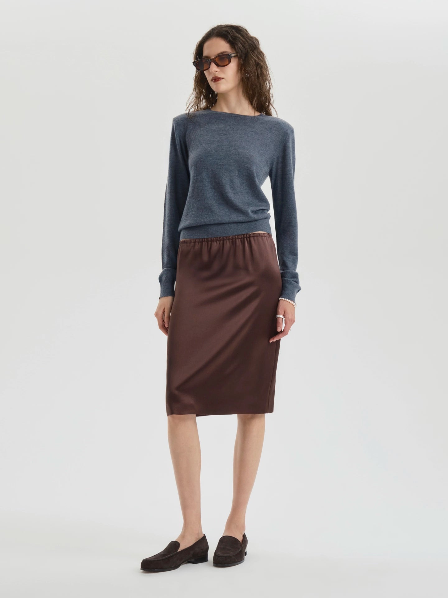 Galen Skirt in Silk