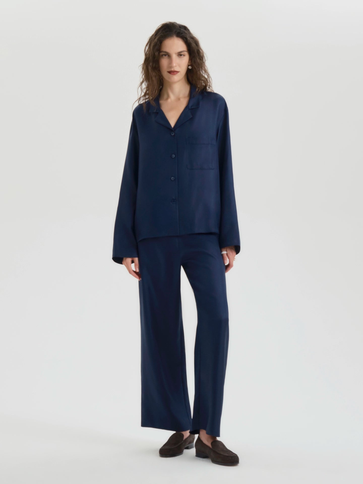 Zanitha Pant in Silk - AFLALO