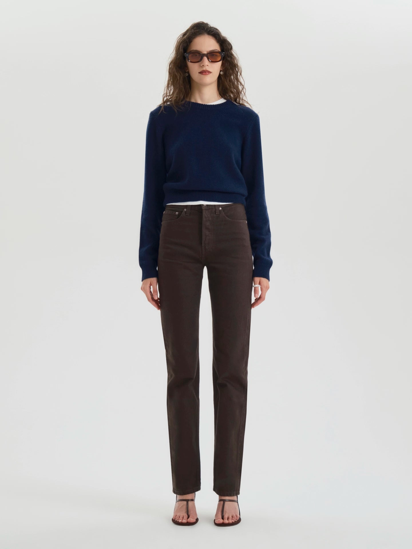 Orwell Jean in Rigid Denim - AFLALO