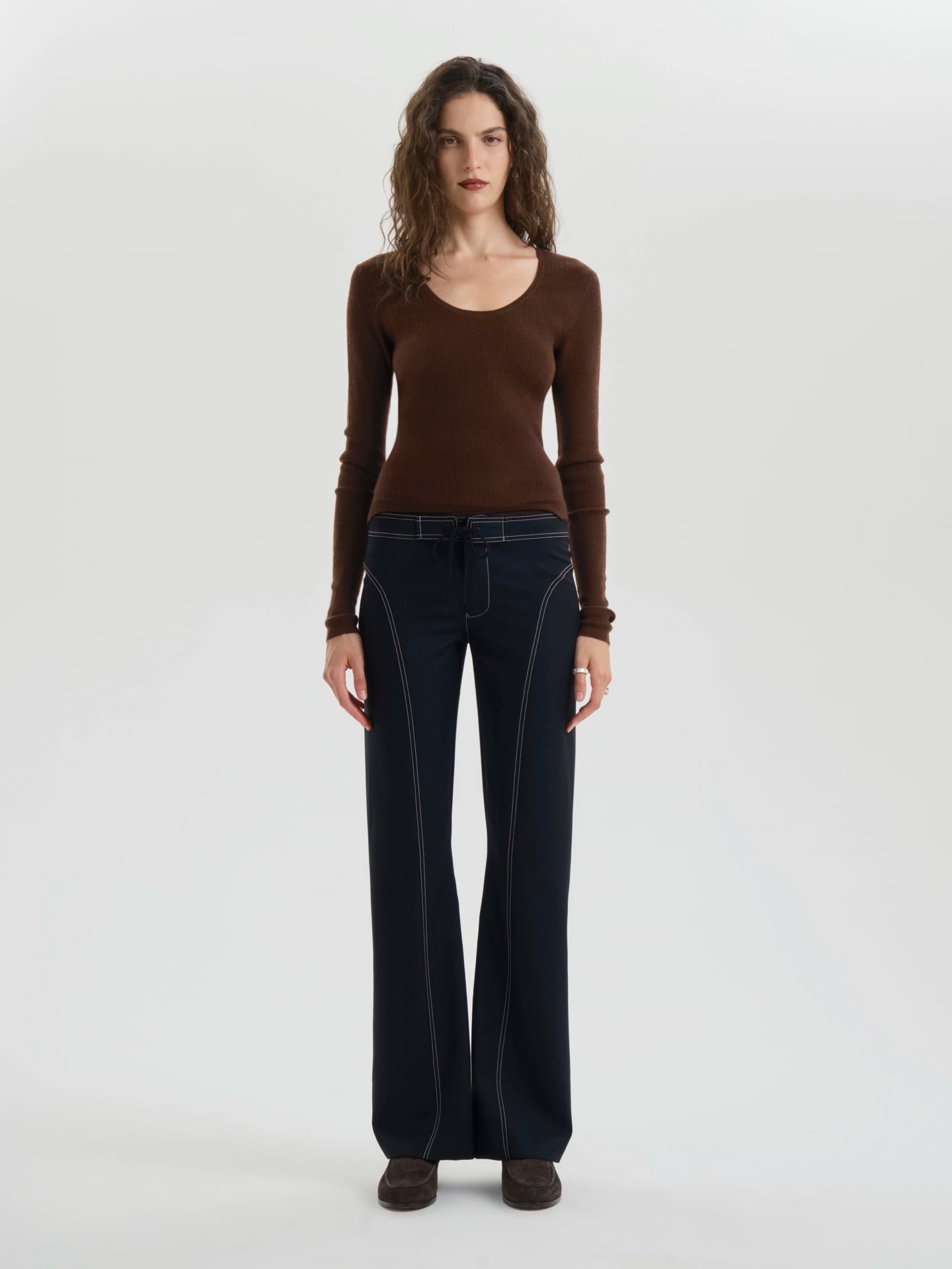 Tavi Pant in Wool - AFLALO