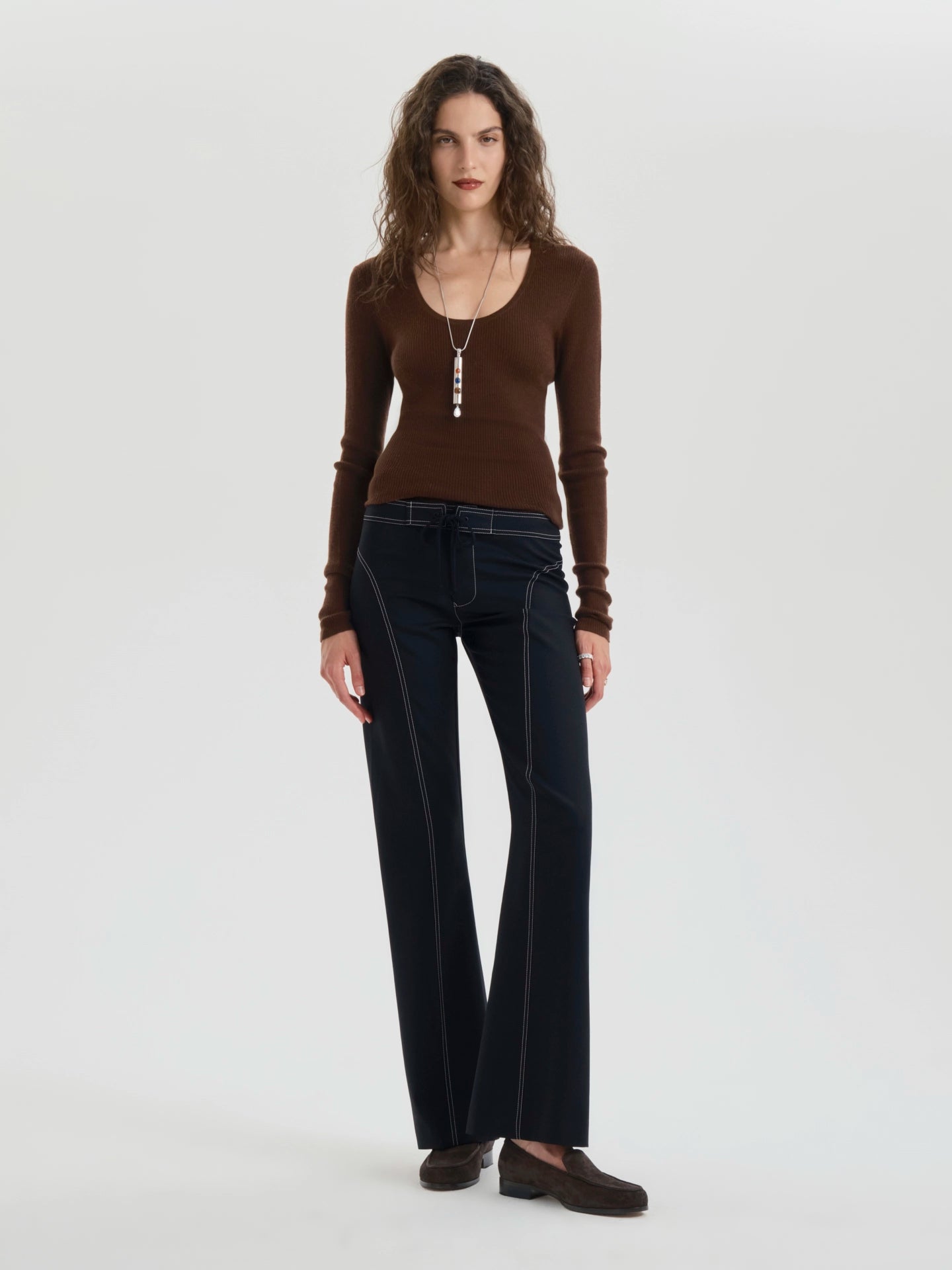 Tavi Pant in Wool - AFLALO