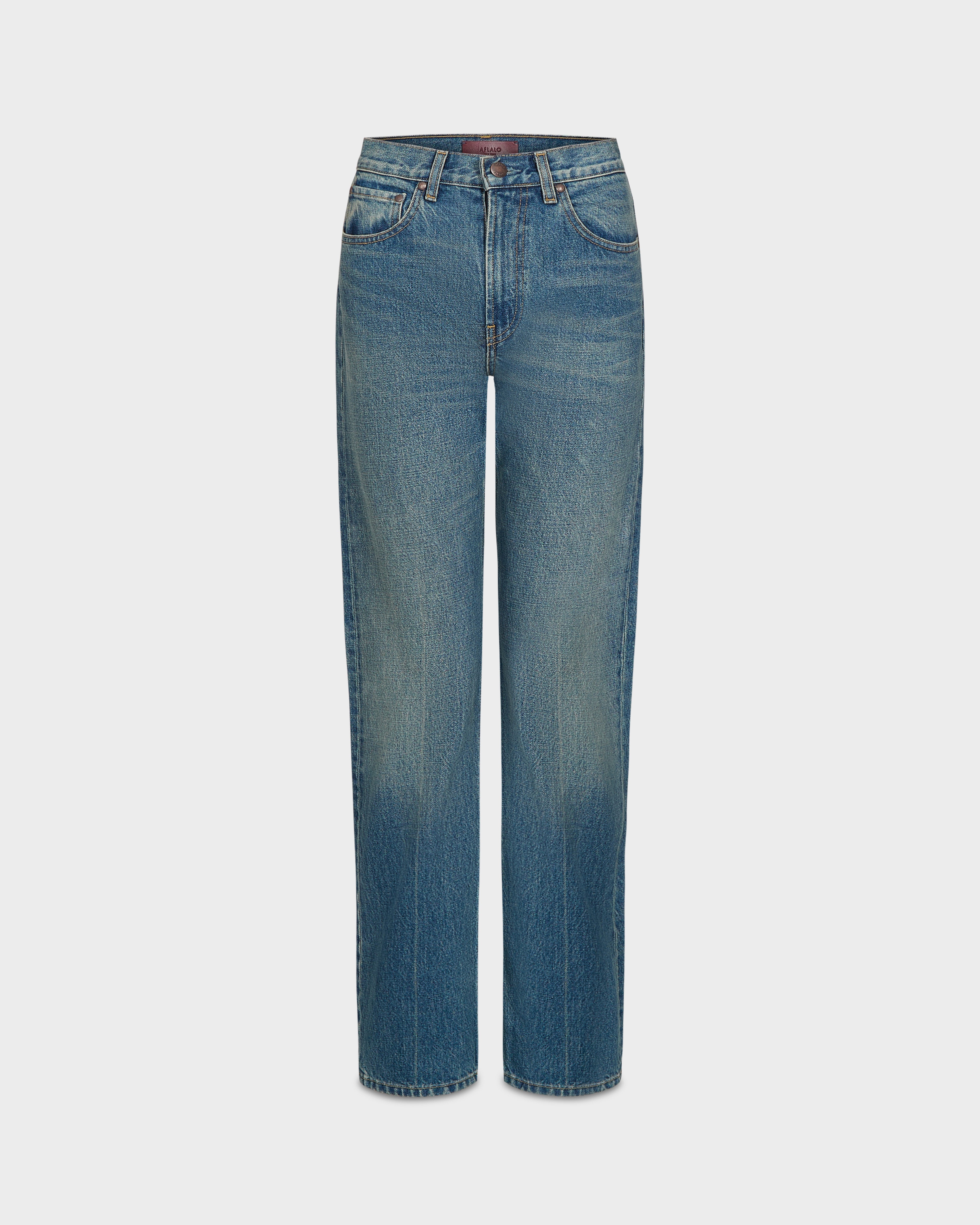Huxley Jean in Rigid Denim