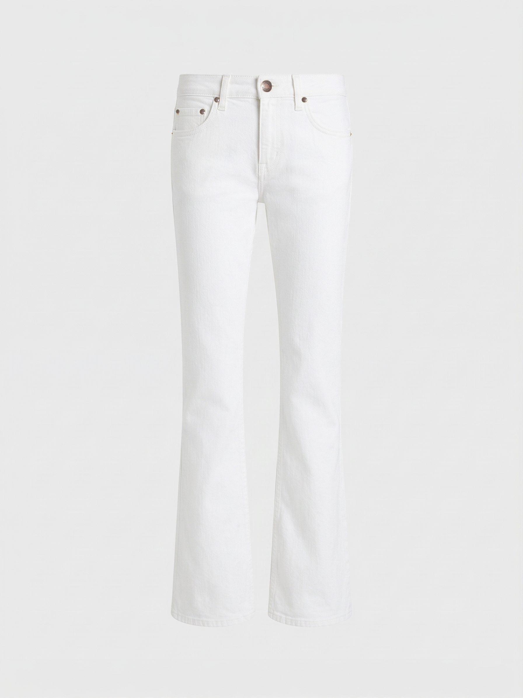 AFLALO Leary Jean – Marshmallow Rigid Denim - Ghost Front