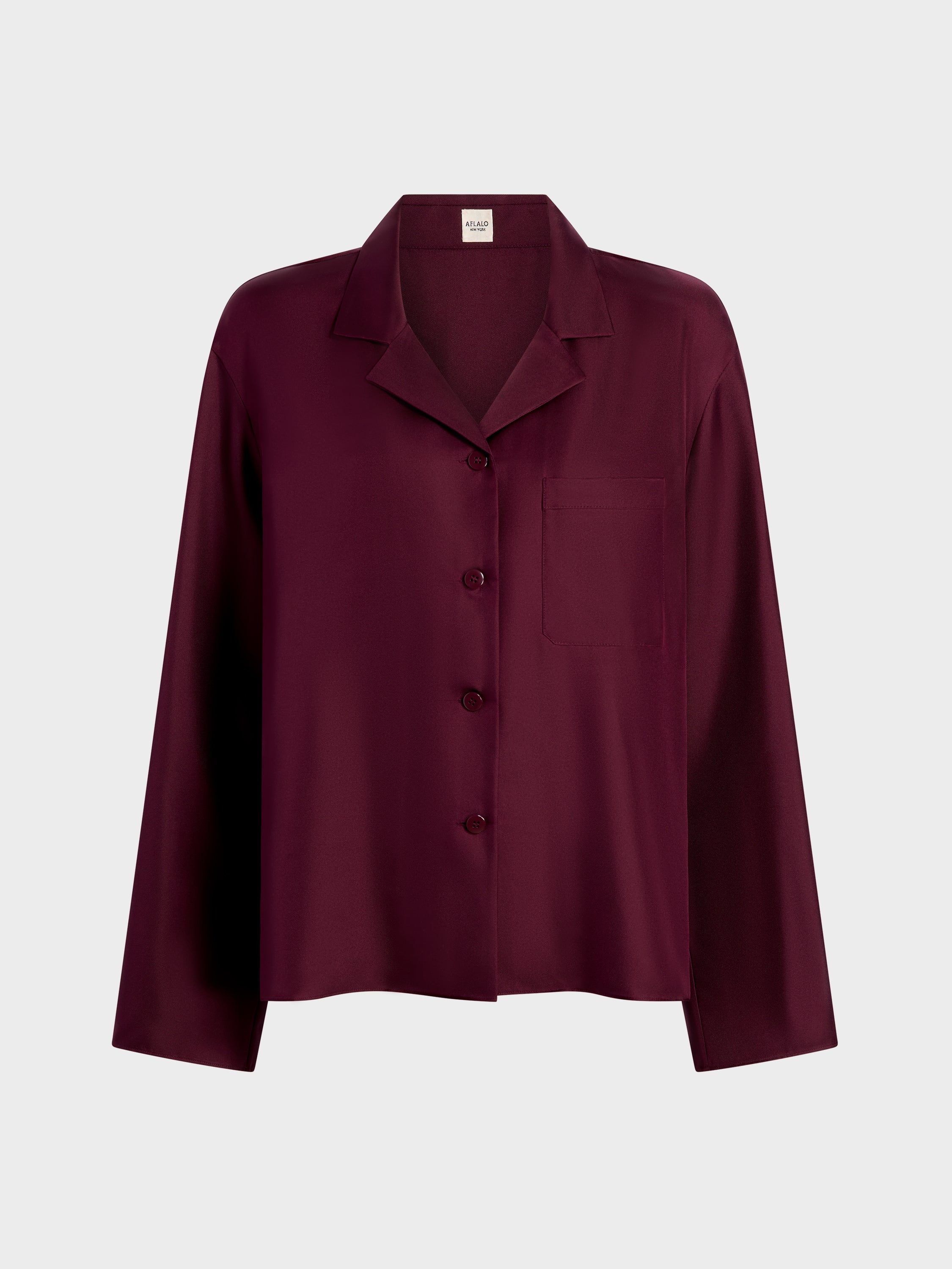 Lyra Shirt in Silk - AFLALO