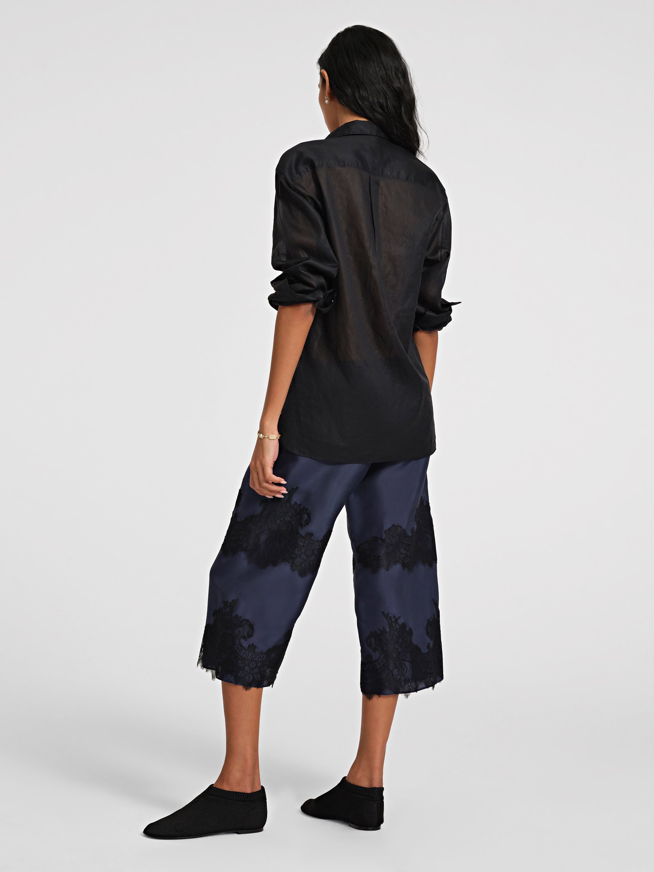 Maelis Pant in Silk